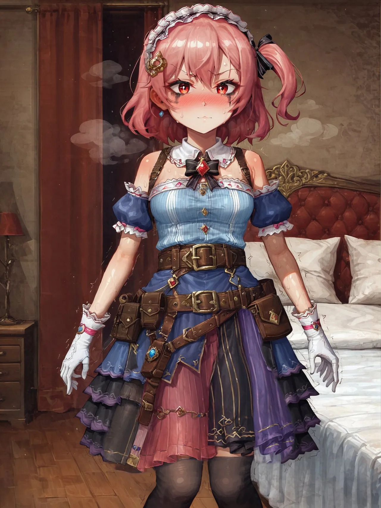 Potion show worker accidentally becomes a horribly sexy futanari monster! By Fuxdess, Part 2 Chapter 1 - page 40