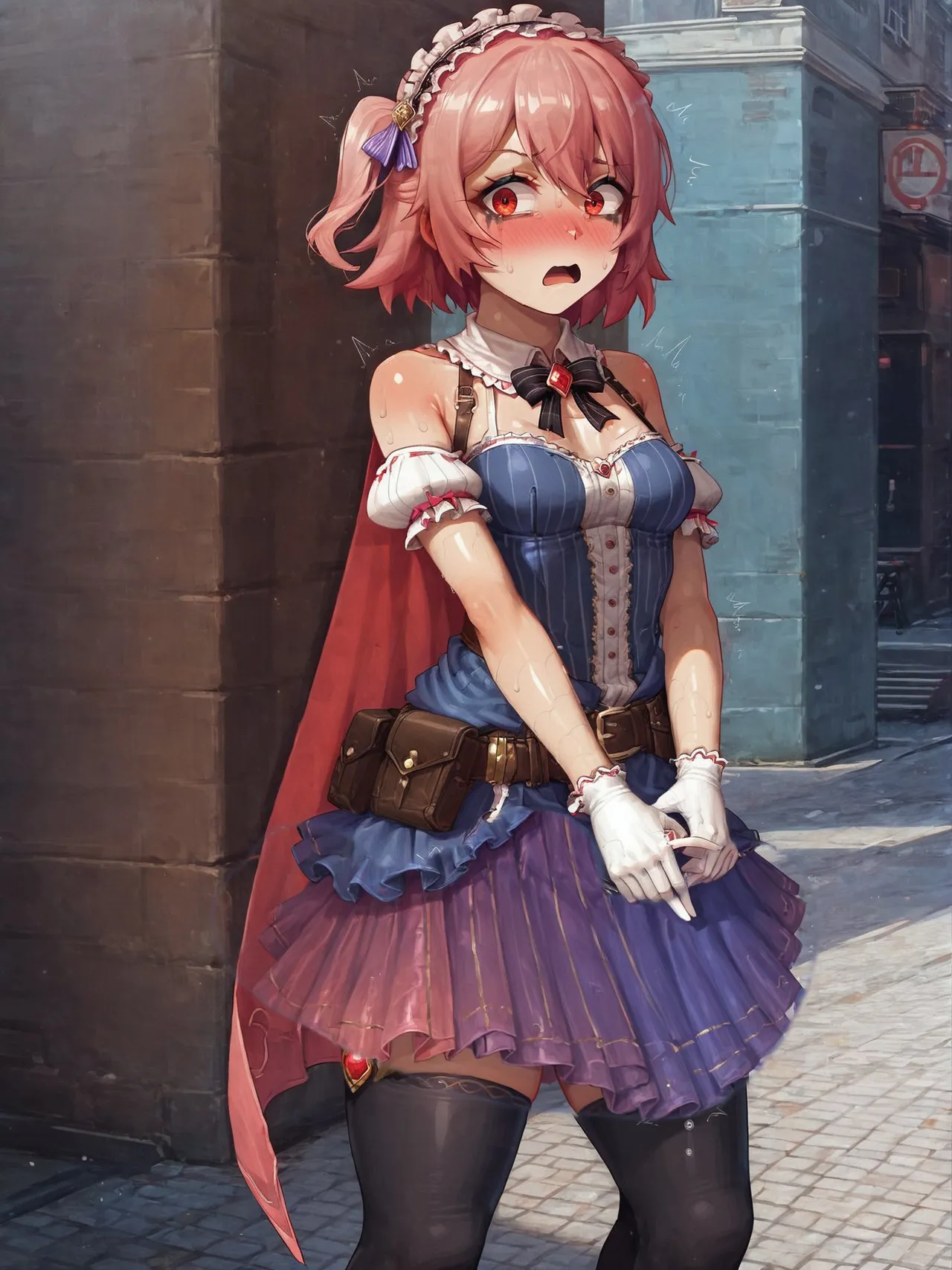 Potion show worker accidentally becomes a horribly sexy futanari monster! By Fuxdess, Part 2 Chapter 1 - page 42