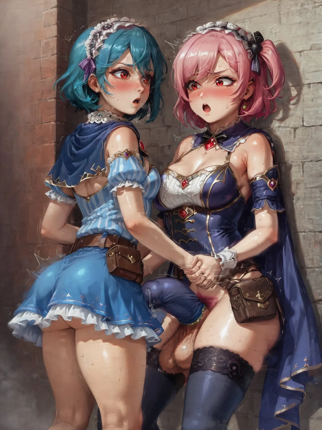 Potion show worker accidentally becomes a horribly sexy futanari monster! By Fuxdess, Part 2 Chapter 1 - page 52