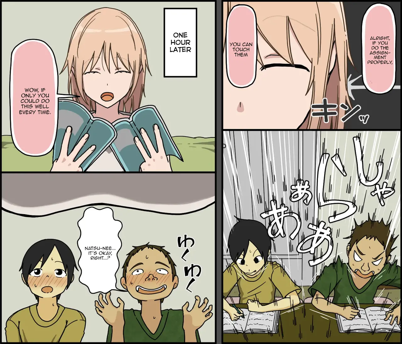 Boku wa Natsuki Onee-chan to Sex Dekinai Chapter 1 - page 4