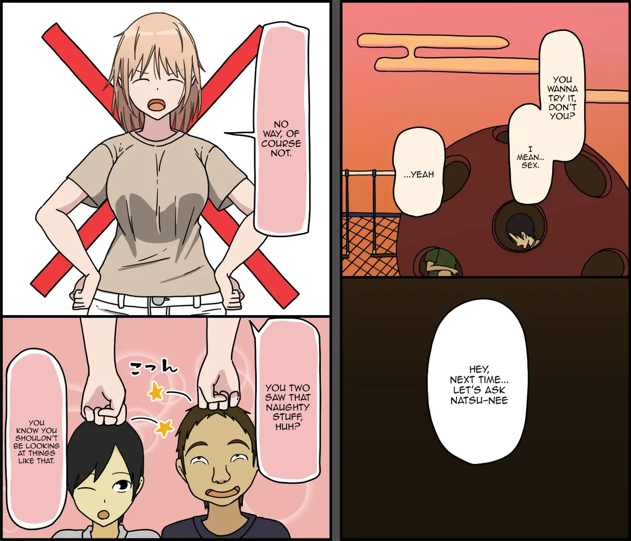 Boku wa Natsuki Onee-chan to Sex Dekinai Chapter 1 - page 9