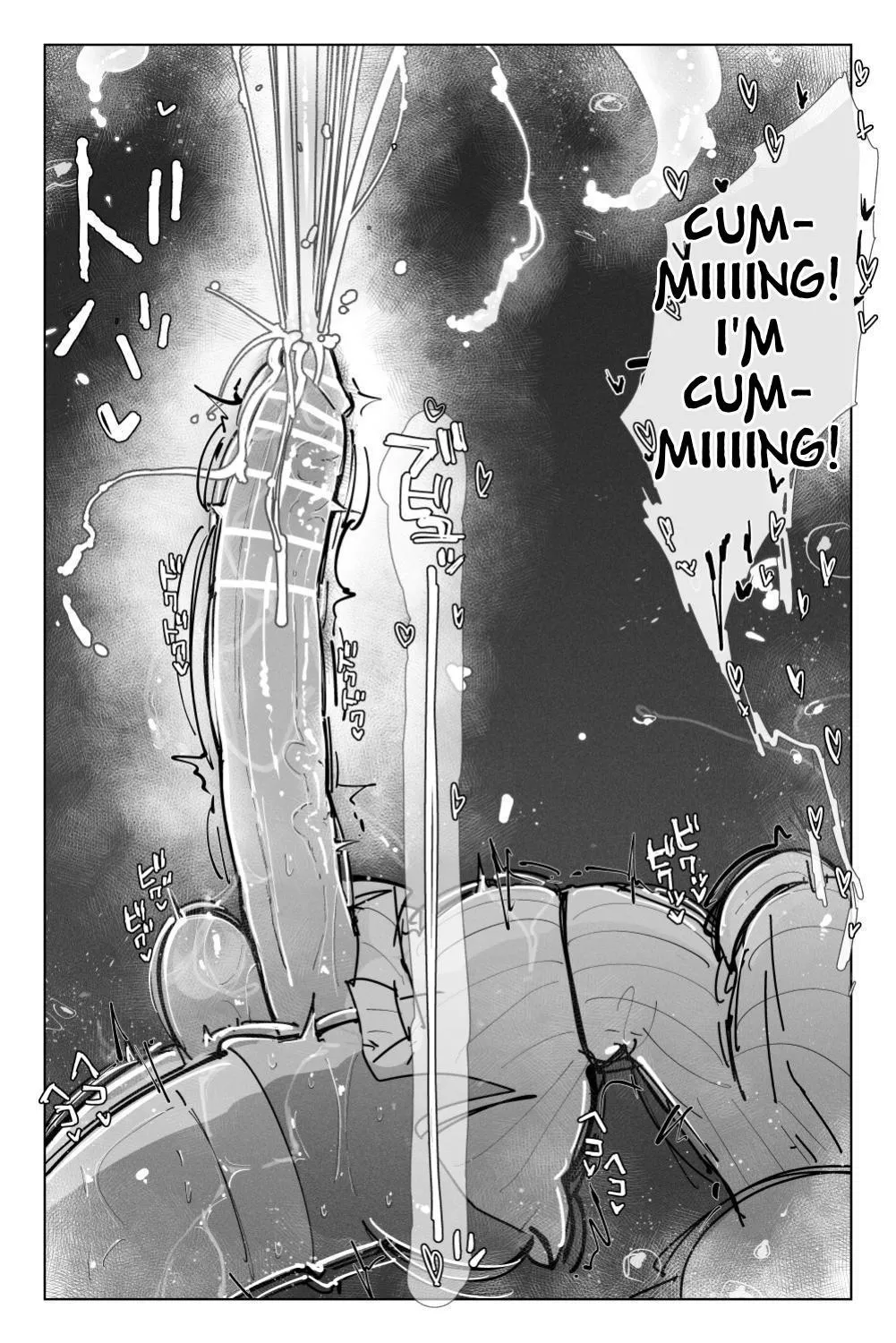 Long Dick Shrine Maiden VS Suggestive Cumsucking Tentacle Demon Chapter 1 - page 43