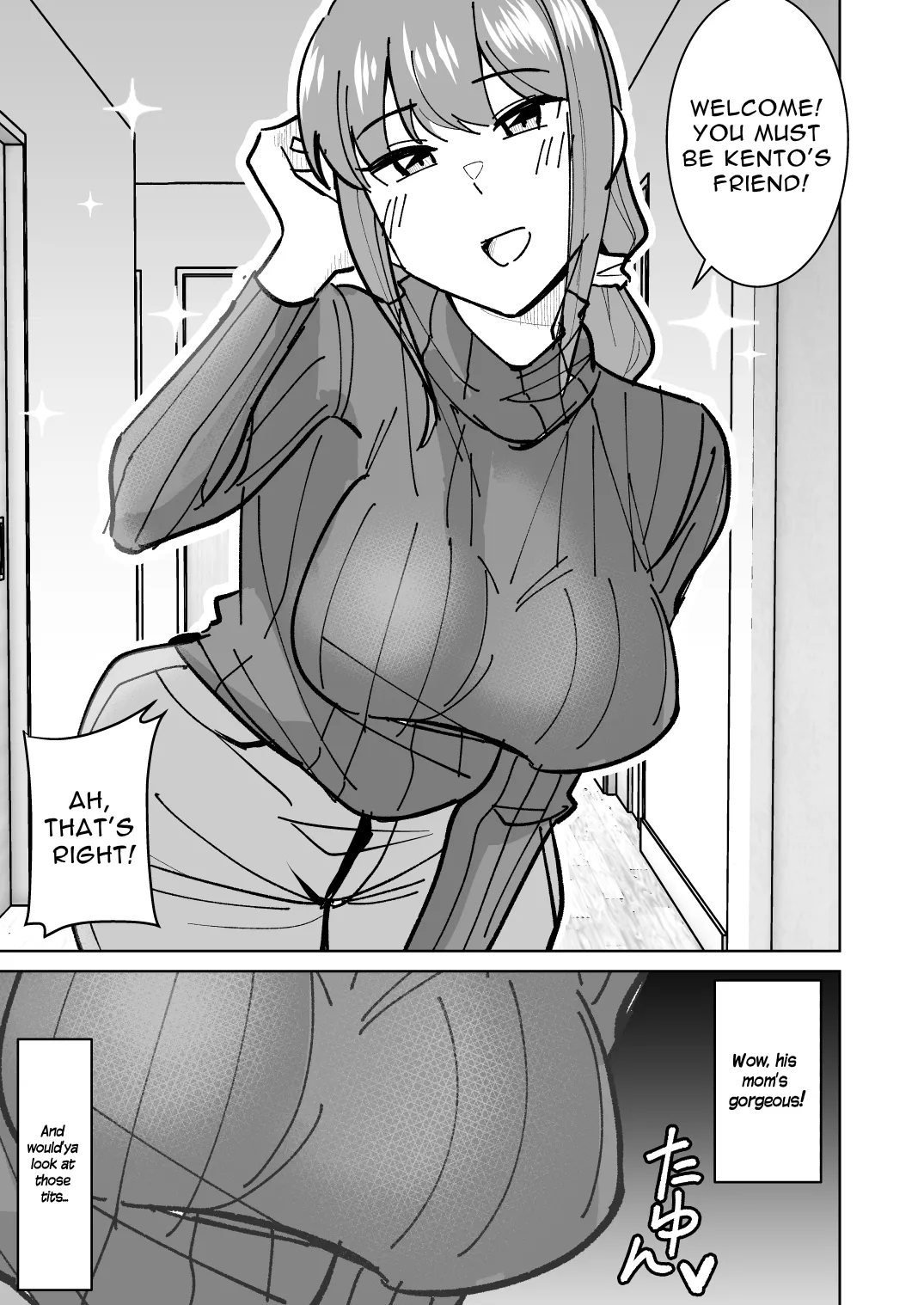 Tomodachi no Hahaoya o Honki de Netoru Hanashi Chapter 1 - page 4