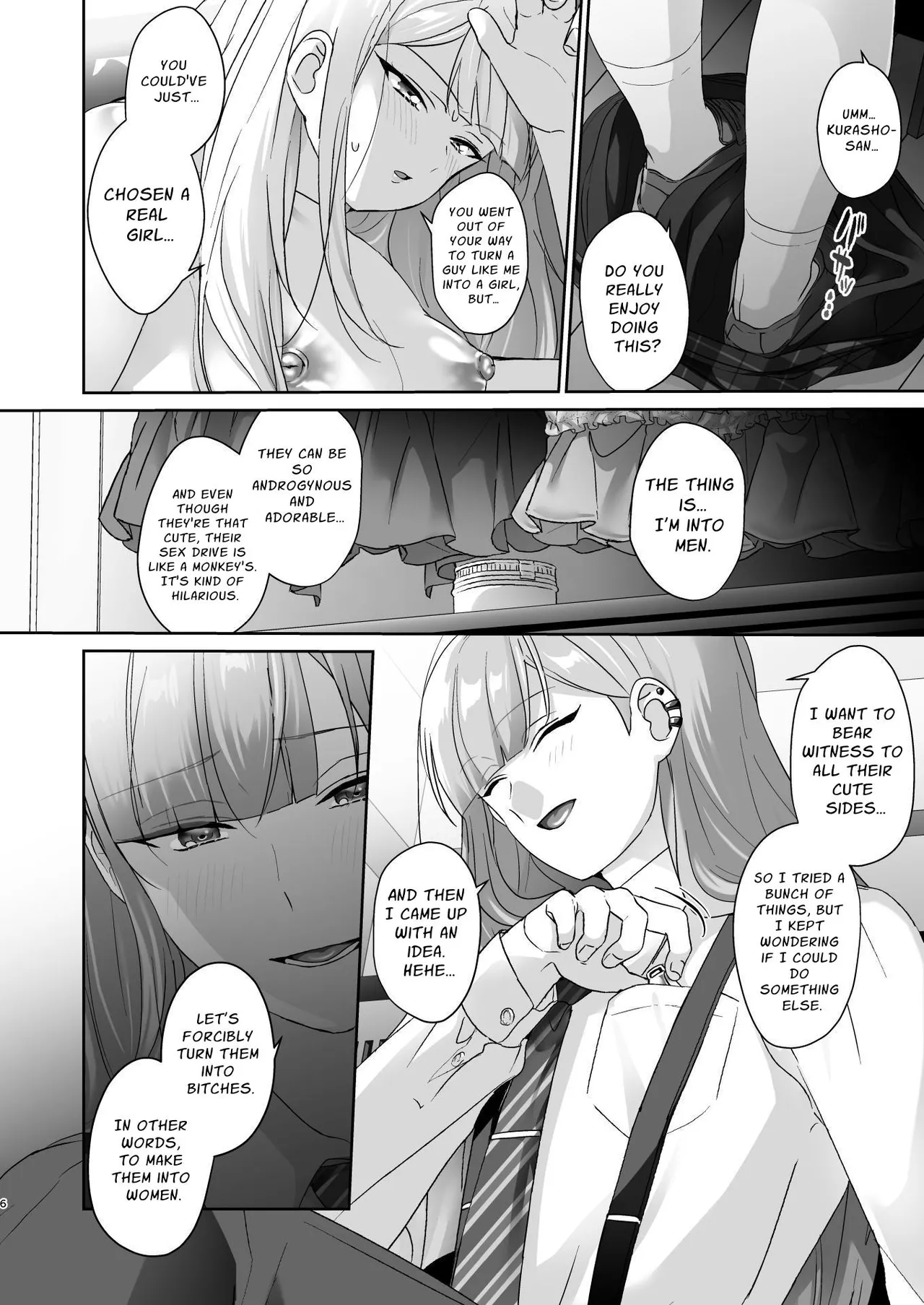 The Council President Cannot Escape Feminization Chapter 1 - page 6
