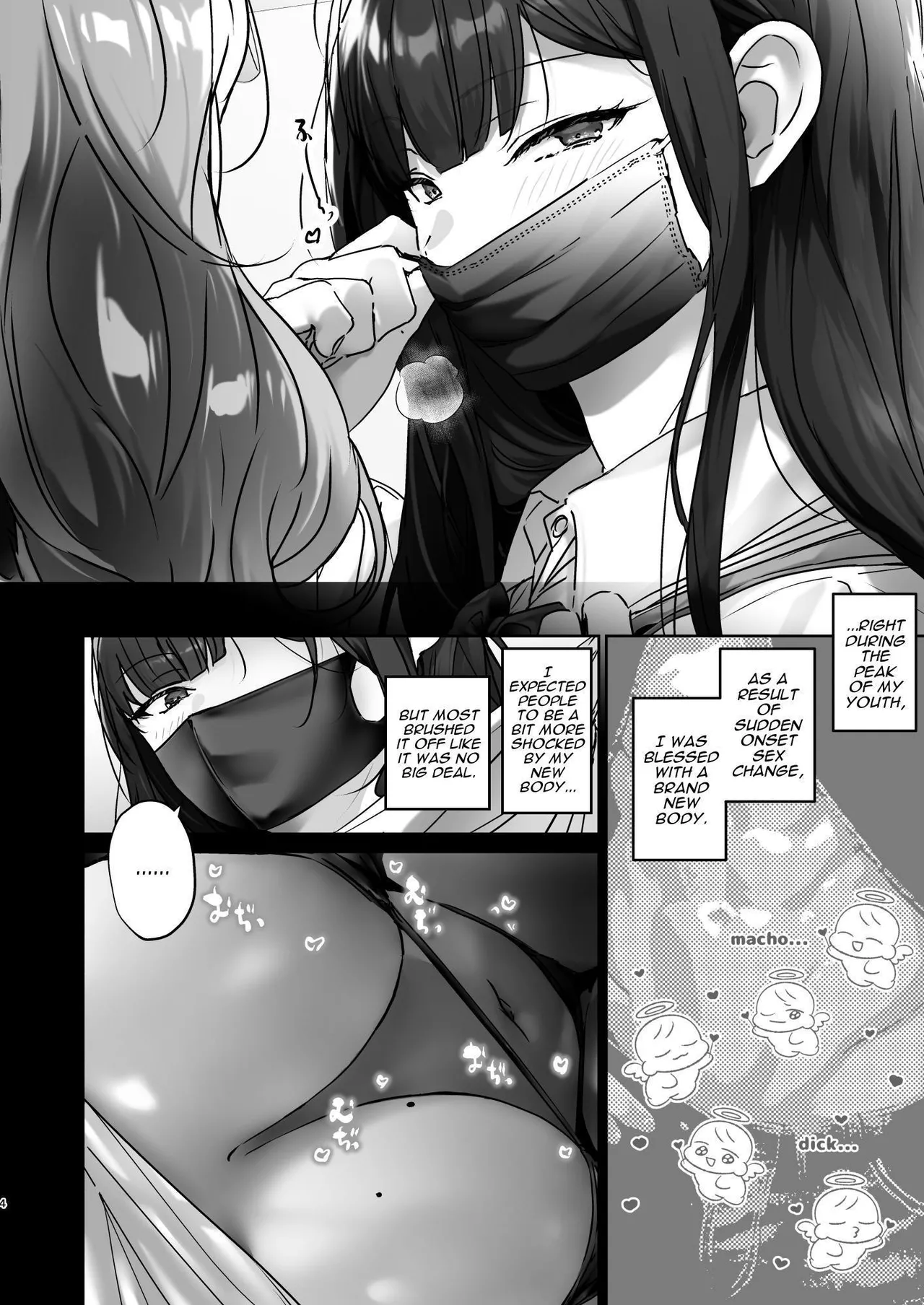 Having Transformed Into A Woman, I Want To Have Sex With A Male Pornstar Chapter 1 - page 4