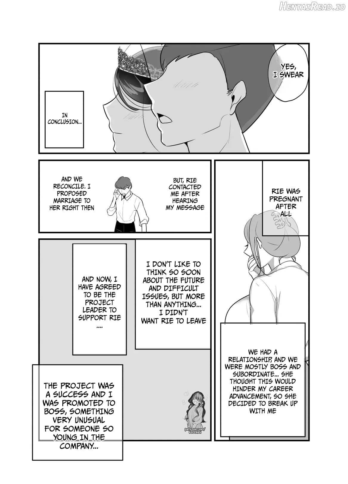 Masaka Ano Oni Joushi ga Ore no SeFri ni Naru nante... 4 ~ Oni Joushi to Kokoro to Karada Kasaneru Jun'ai Kekkon Shoya Chapter 1 - page 39