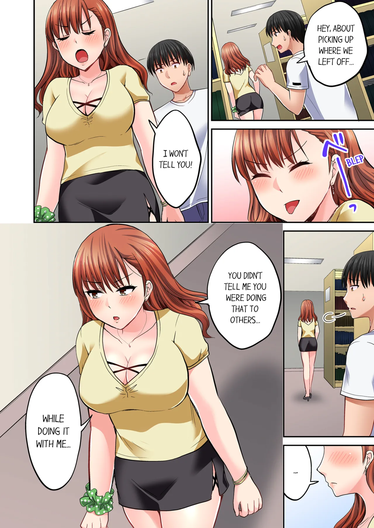 Pashiri no Shita Teku, Yabaitte... ~ Ebi Sori Iki Suru Namaiki Gyaru Chapter 2 - page 26