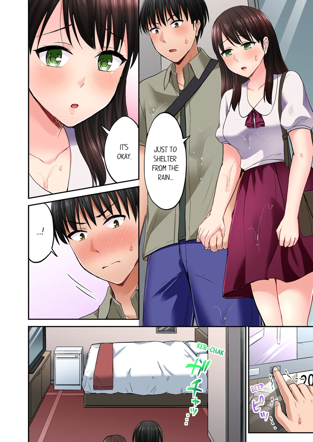 Pashiri no Shita Teku, Yabaitte... ~ Ebi Sori Iki Suru Namaiki Gyaru Chapter 2 - page 34