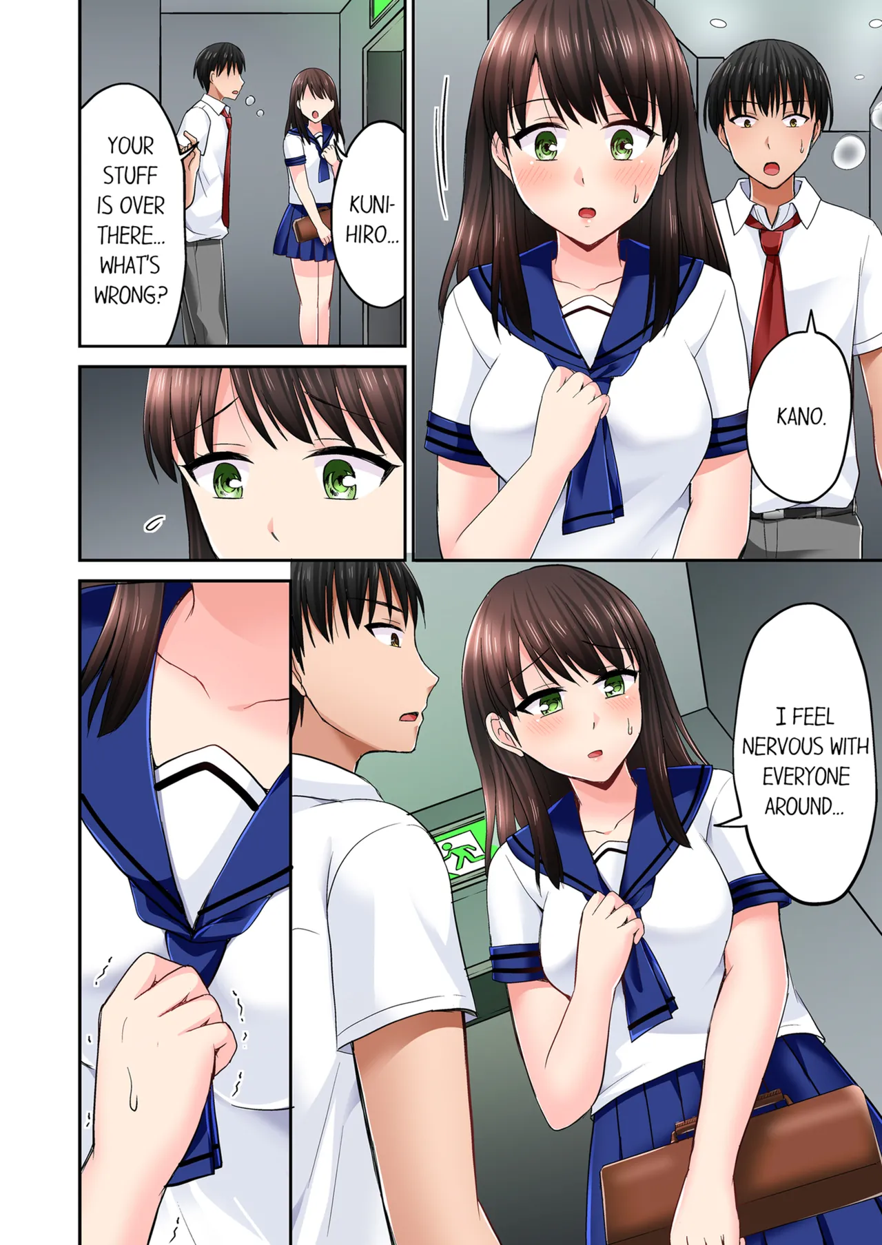 Pashiri no Shita Teku, Yabaitte... ~ Ebi Sori Iki Suru Namaiki Gyaru Chapter 2 - page 52