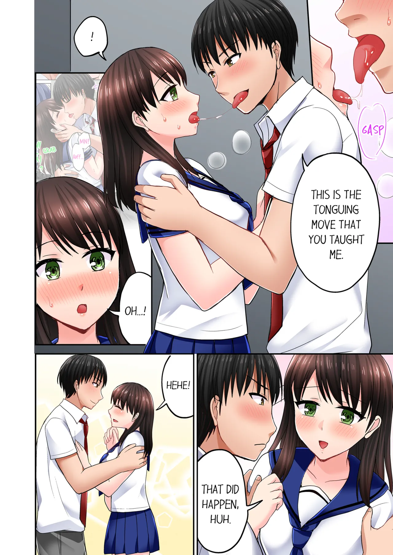 Pashiri no Shita Teku, Yabaitte... ~ Ebi Sori Iki Suru Namaiki Gyaru Chapter 2 - page 54