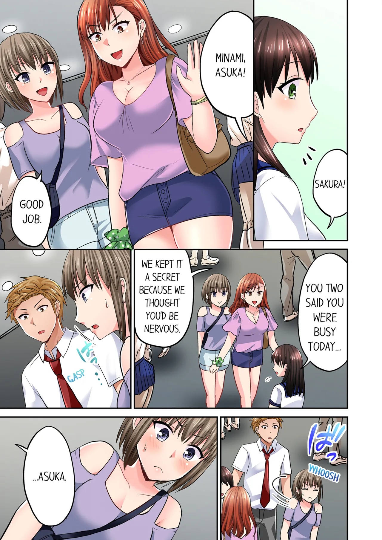 Pashiri no Shita Teku, Yabaitte... ~ Ebi Sori Iki Suru Namaiki Gyaru Chapter 2 - page 57