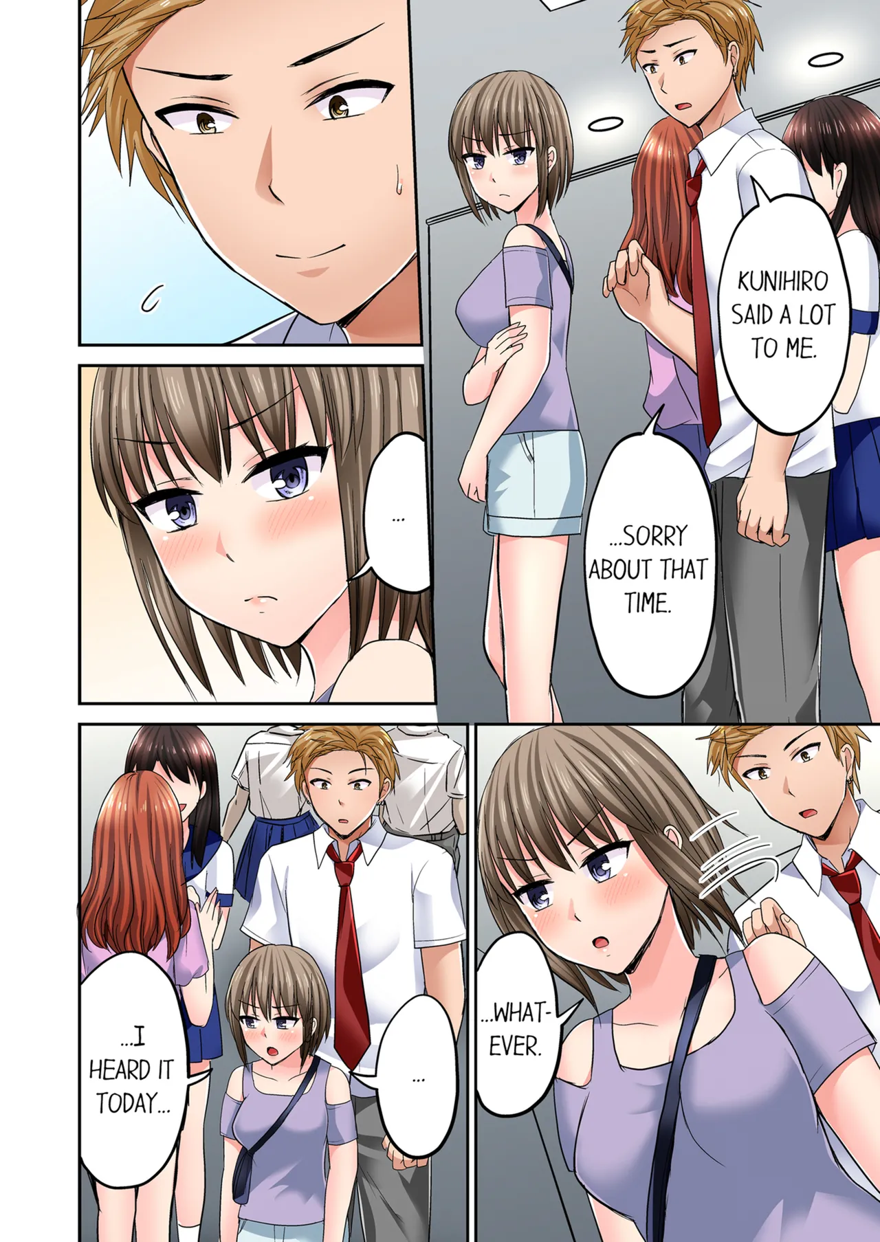 Pashiri no Shita Teku, Yabaitte... ~ Ebi Sori Iki Suru Namaiki Gyaru Chapter 2 - page 58