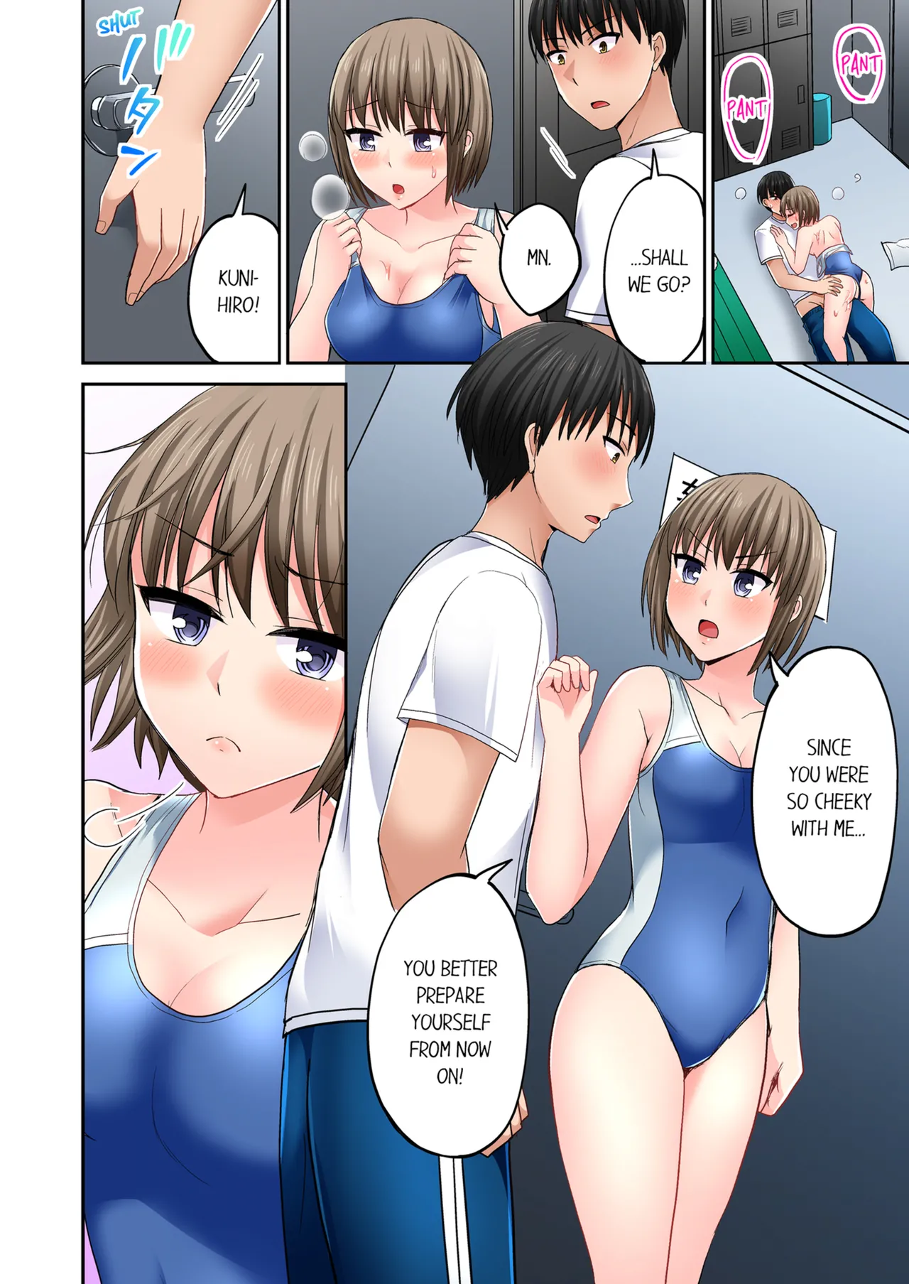 Pashiri no Shita Teku, Yabaitte... ~ Ebi Sori Iki Suru Namaiki Gyaru Chapter 2 - page 99