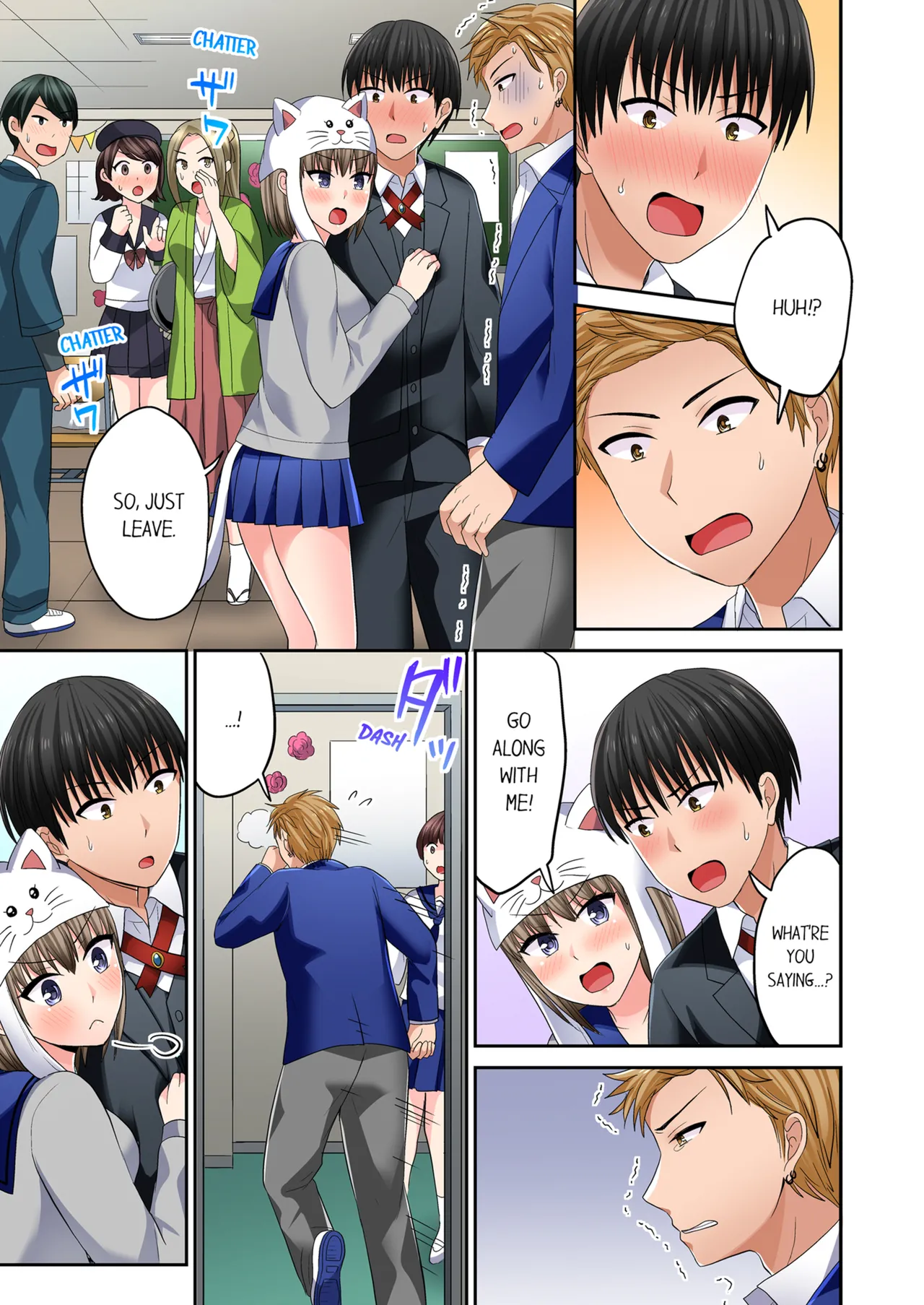 Pashiri no Shita Teku, Yabaitte... ~ Ebi Sori Iki Suru Namaiki Gyaru Chapter 3 - page 44