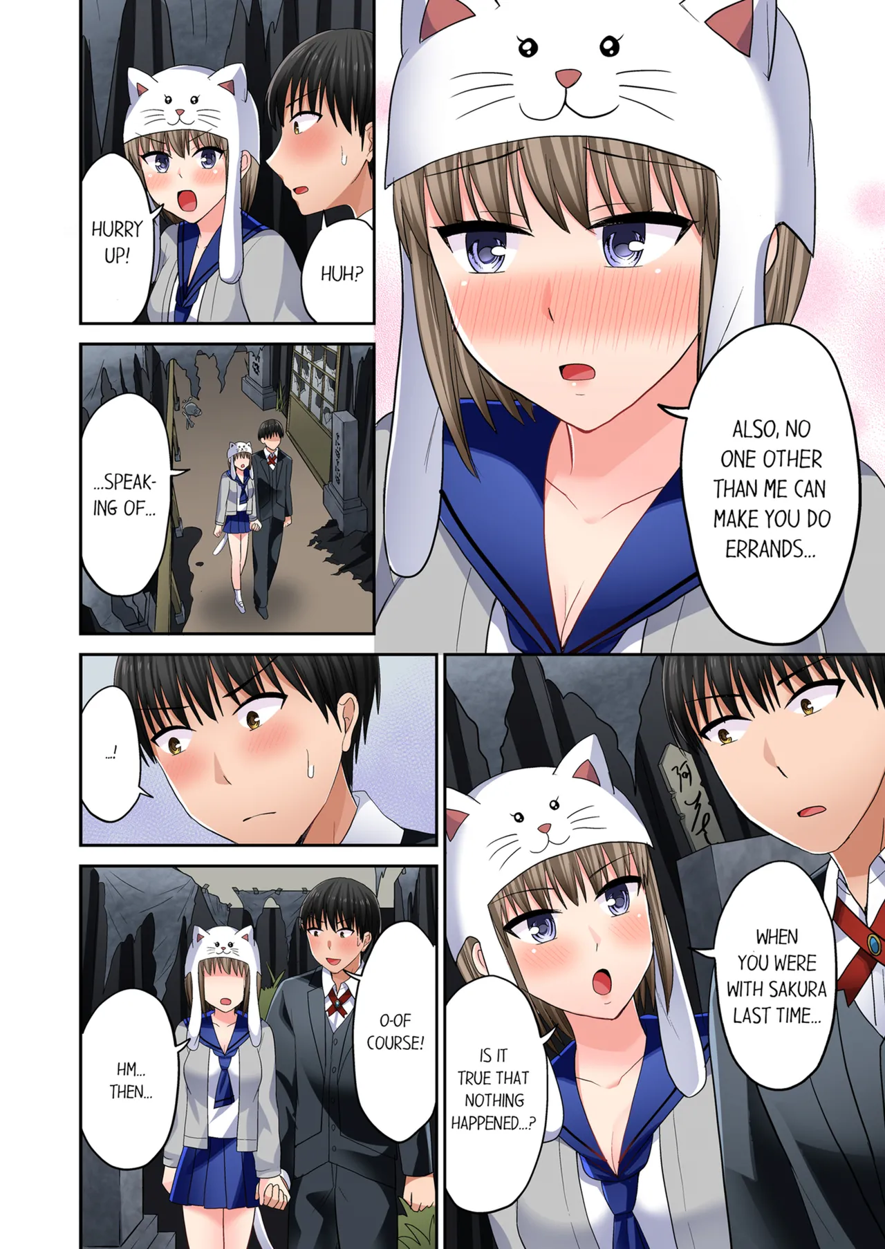 Pashiri no Shita Teku, Yabaitte... ~ Ebi Sori Iki Suru Namaiki Gyaru Chapter 3 - page 49