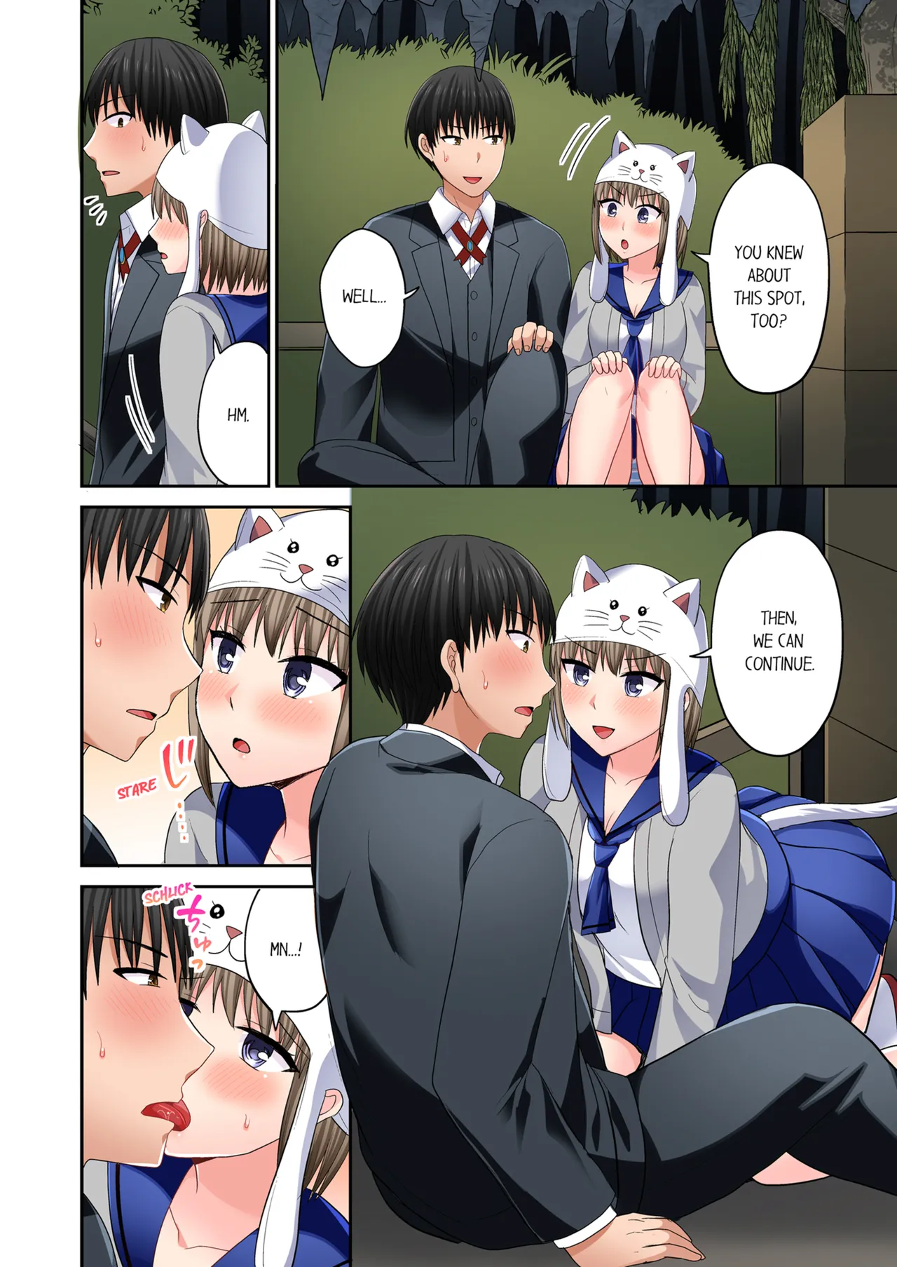 Pashiri no Shita Teku, Yabaitte... ~ Ebi Sori Iki Suru Namaiki Gyaru Chapter 3 - page 53