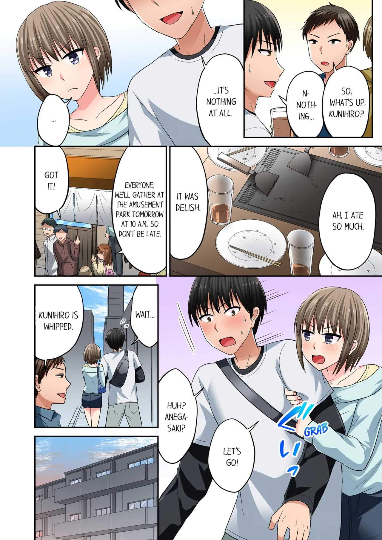 Pashiri no Shita Teku, Yabaitte... ~ Ebi Sori Iki Suru Namaiki Gyaru Chapter 3 - page 94