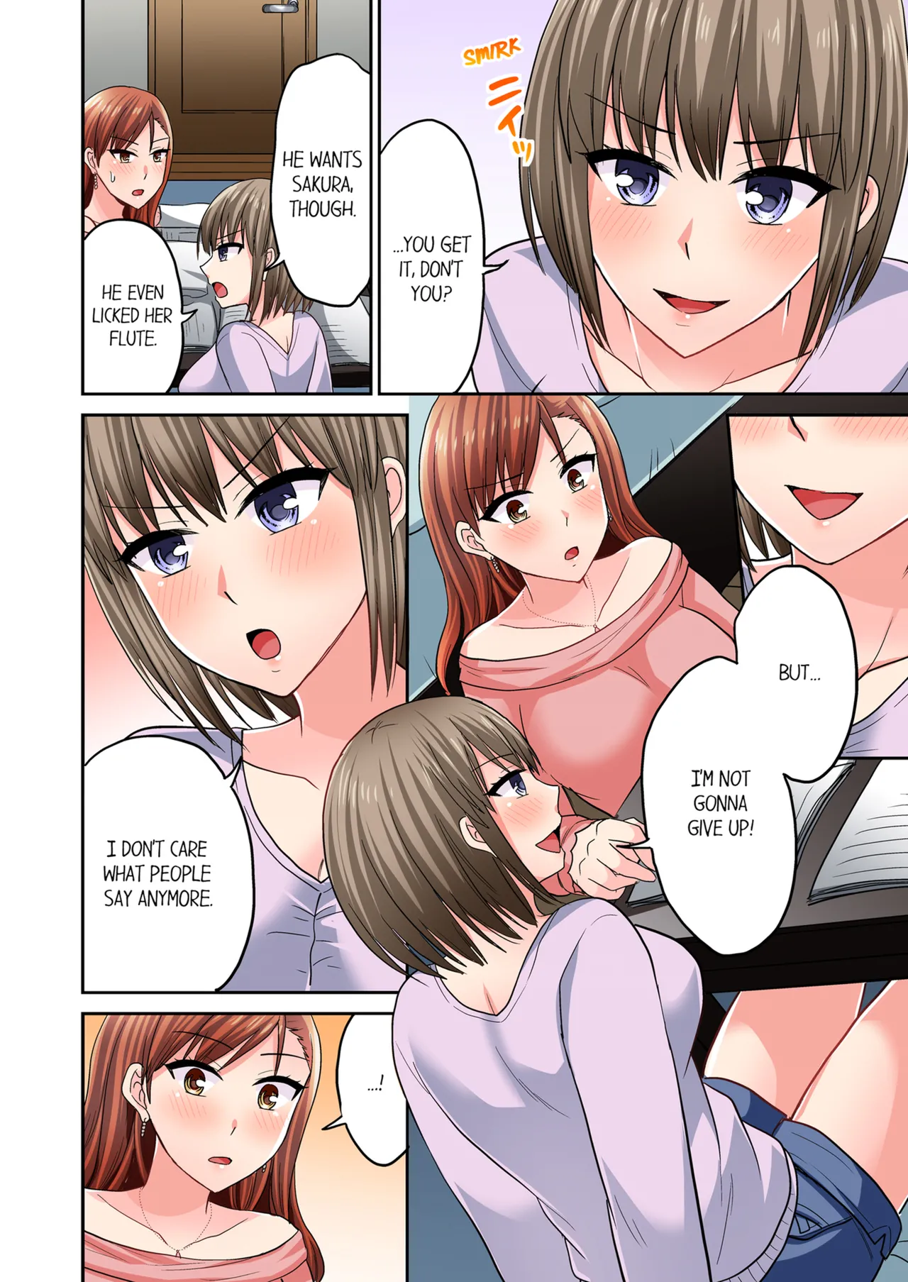 Pashiri no Shita Teku, Yabaitte... ~ Ebi Sori Iki Suru Namaiki Gyaru Chapter 4 - page 49