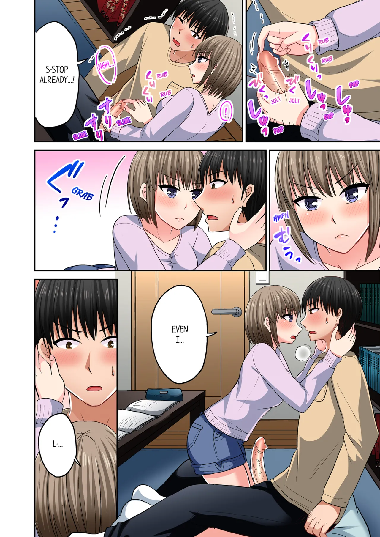 Pashiri no Shita Teku, Yabaitte... ~ Ebi Sori Iki Suru Namaiki Gyaru Chapter 4 - page 55