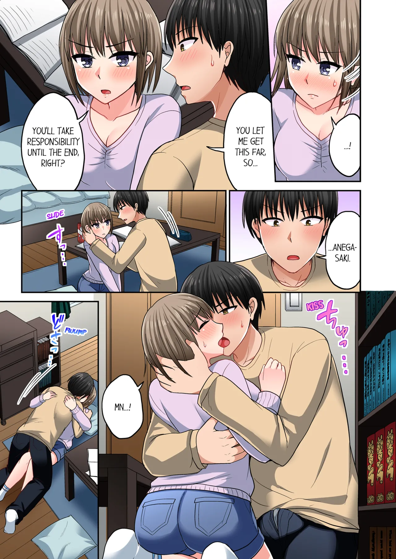 Pashiri no Shita Teku, Yabaitte... ~ Ebi Sori Iki Suru Namaiki Gyaru Chapter 4 - page 56