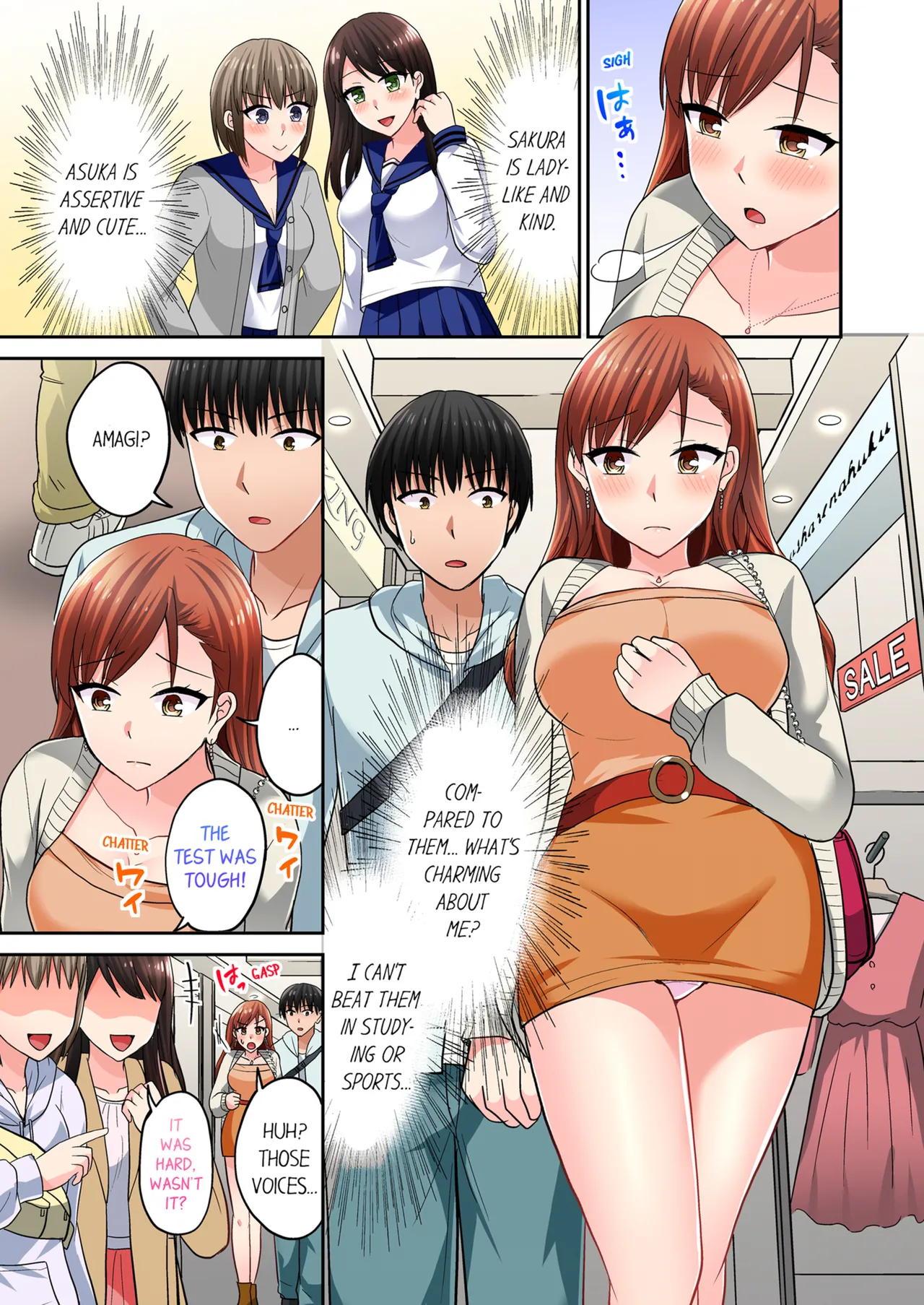 Pashiri no Shita Teku, Yabaitte... ~ Ebi Sori Iki Suru Namaiki Gyaru Chapter 4 - page 96