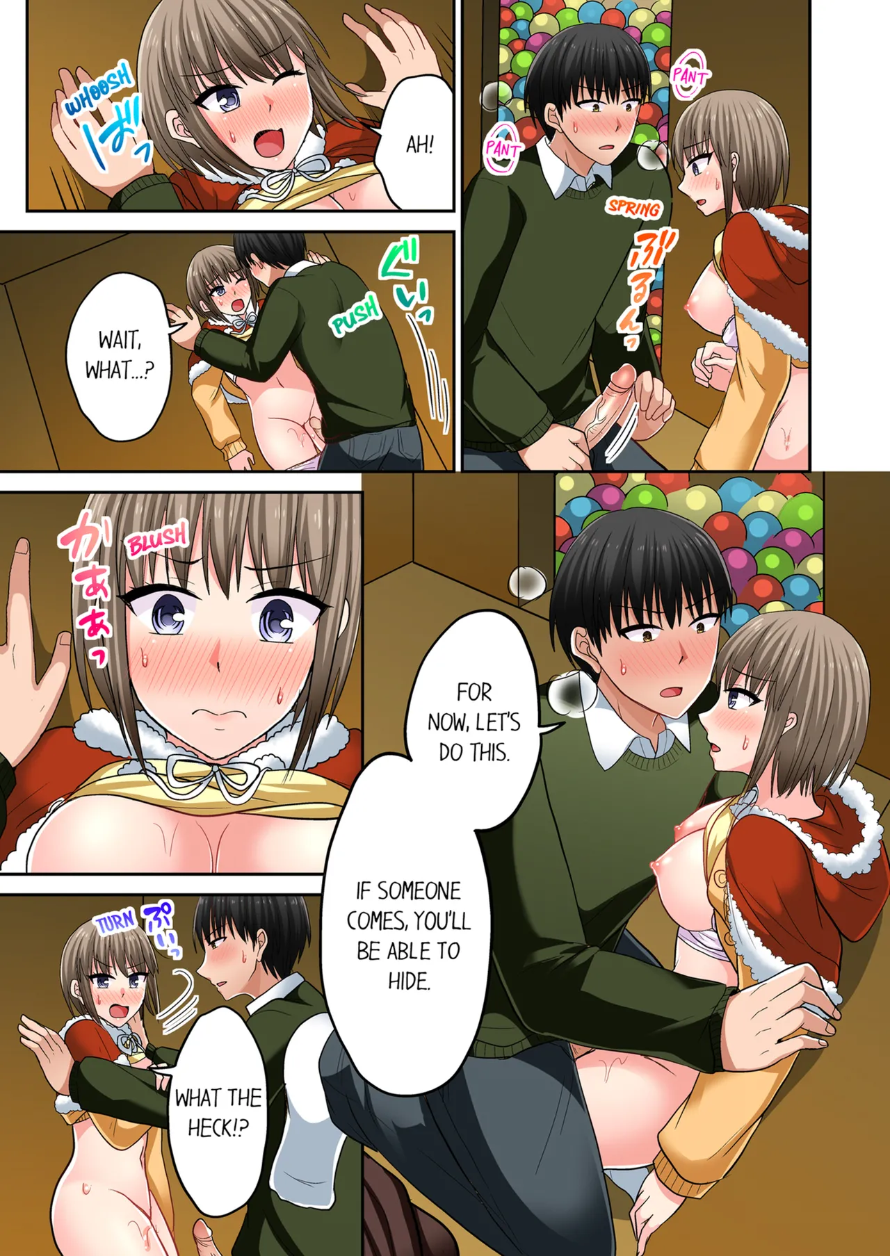 Pashiri no Shita Teku, Yabaitte... ~ Ebi Sori Iki Suru Namaiki Gyaru Chapter 4 - page 133