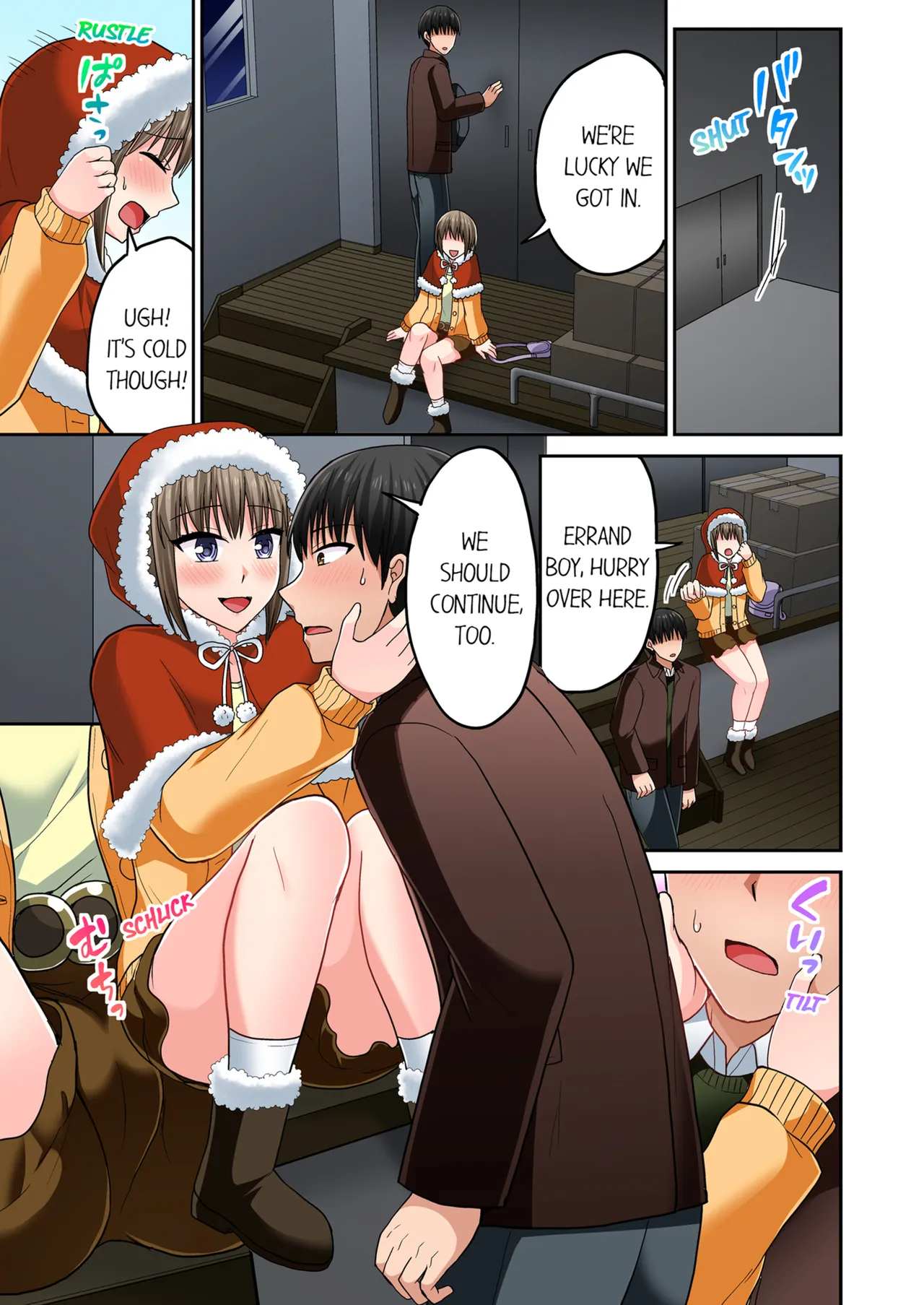 Pashiri no Shita Teku, Yabaitte... ~ Ebi Sori Iki Suru Namaiki Gyaru Chapter 4 - page 151