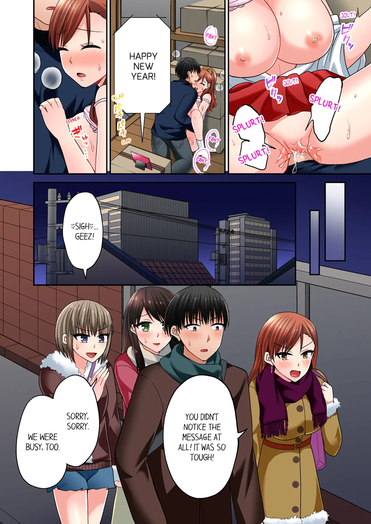 Pashiri no Shita Teku, Yabaitte... ~ Ebi Sori Iki Suru Namaiki Gyaru Chapter 5 - page 28