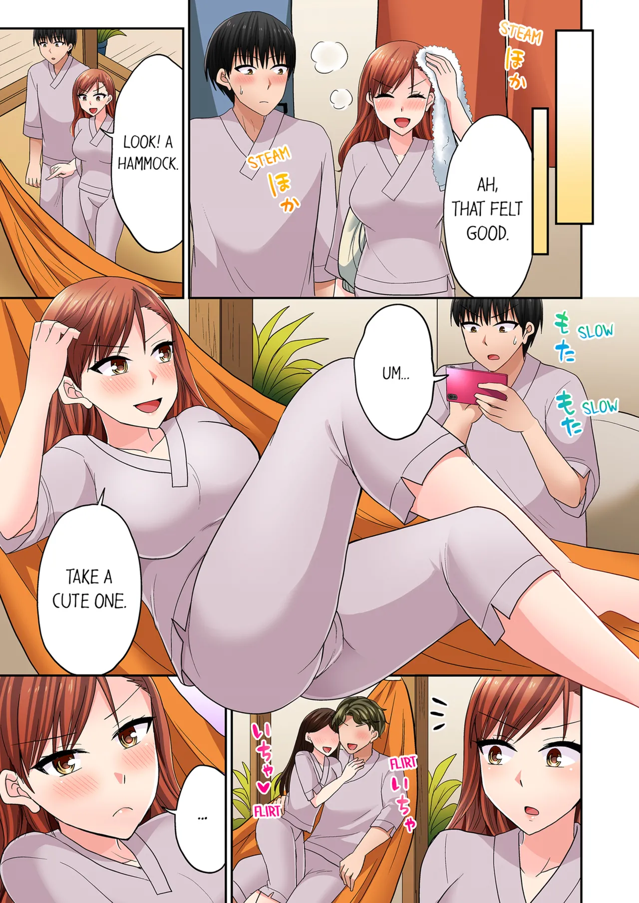 Pashiri no Shita Teku, Yabaitte... ~ Ebi Sori Iki Suru Namaiki Gyaru Chapter 5 - page 55