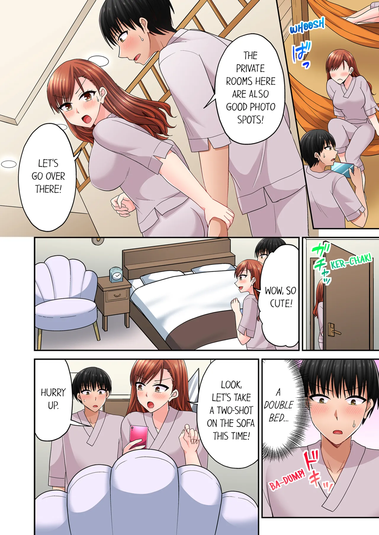 Pashiri no Shita Teku, Yabaitte... ~ Ebi Sori Iki Suru Namaiki Gyaru Chapter 5 - page 56