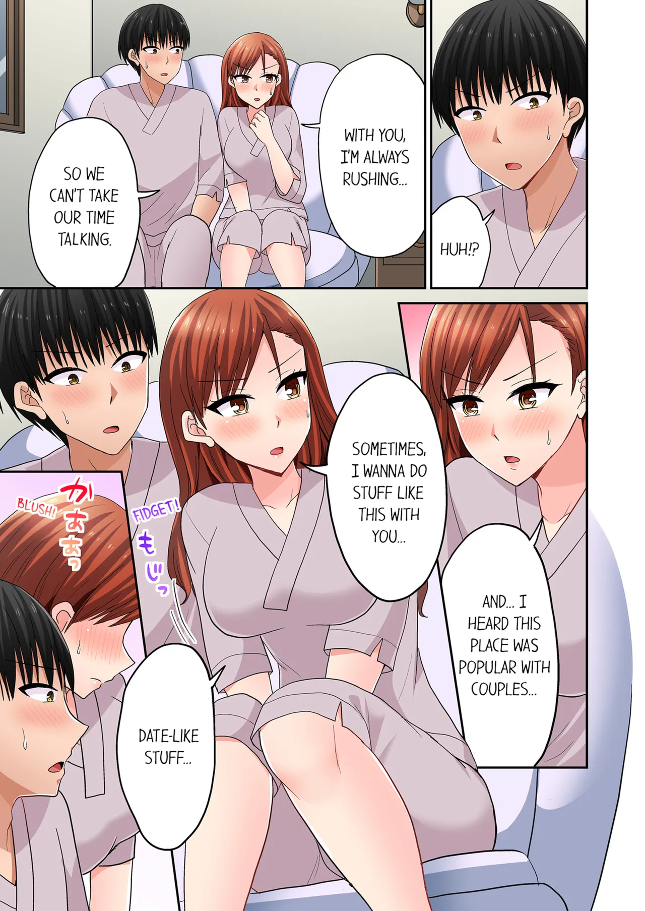 Pashiri no Shita Teku, Yabaitte... ~ Ebi Sori Iki Suru Namaiki Gyaru Chapter 5 - page 59