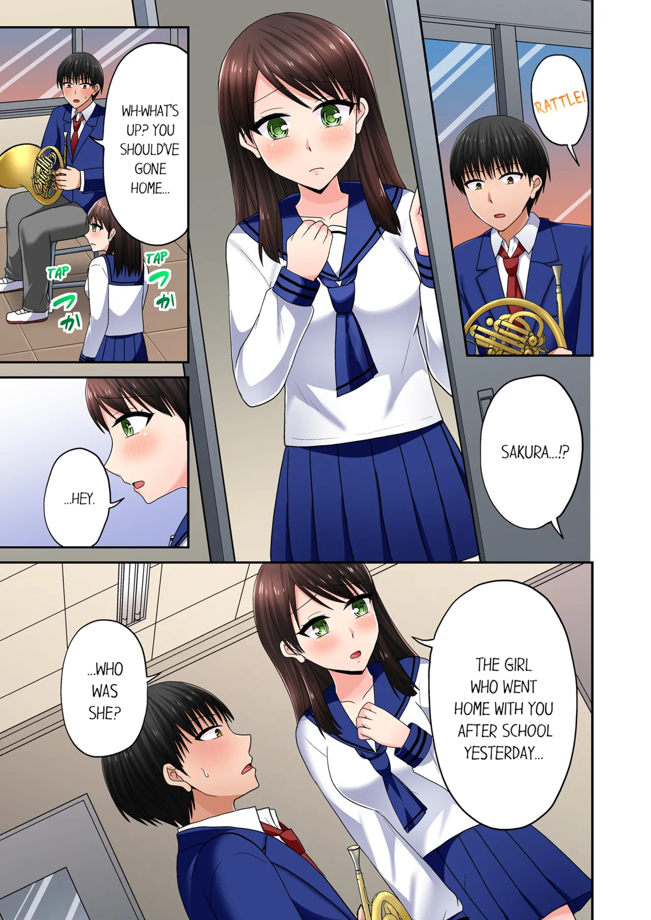 Pashiri no Shita Teku, Yabaitte... ~ Ebi Sori Iki Suru Namaiki Gyaru Chapter 5 - page 86