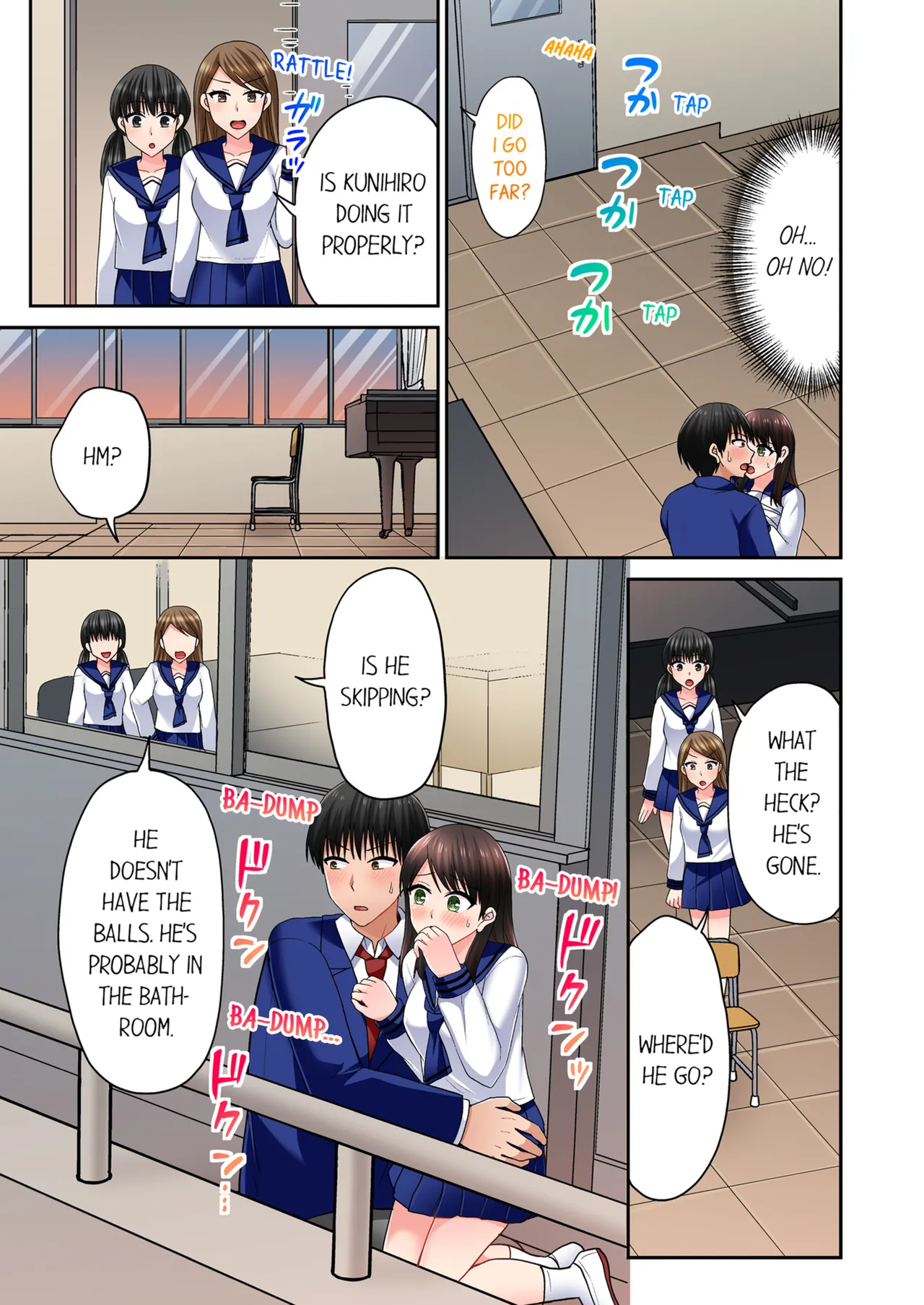 Pashiri no Shita Teku, Yabaitte... ~ Ebi Sori Iki Suru Namaiki Gyaru Chapter 5 - page 92