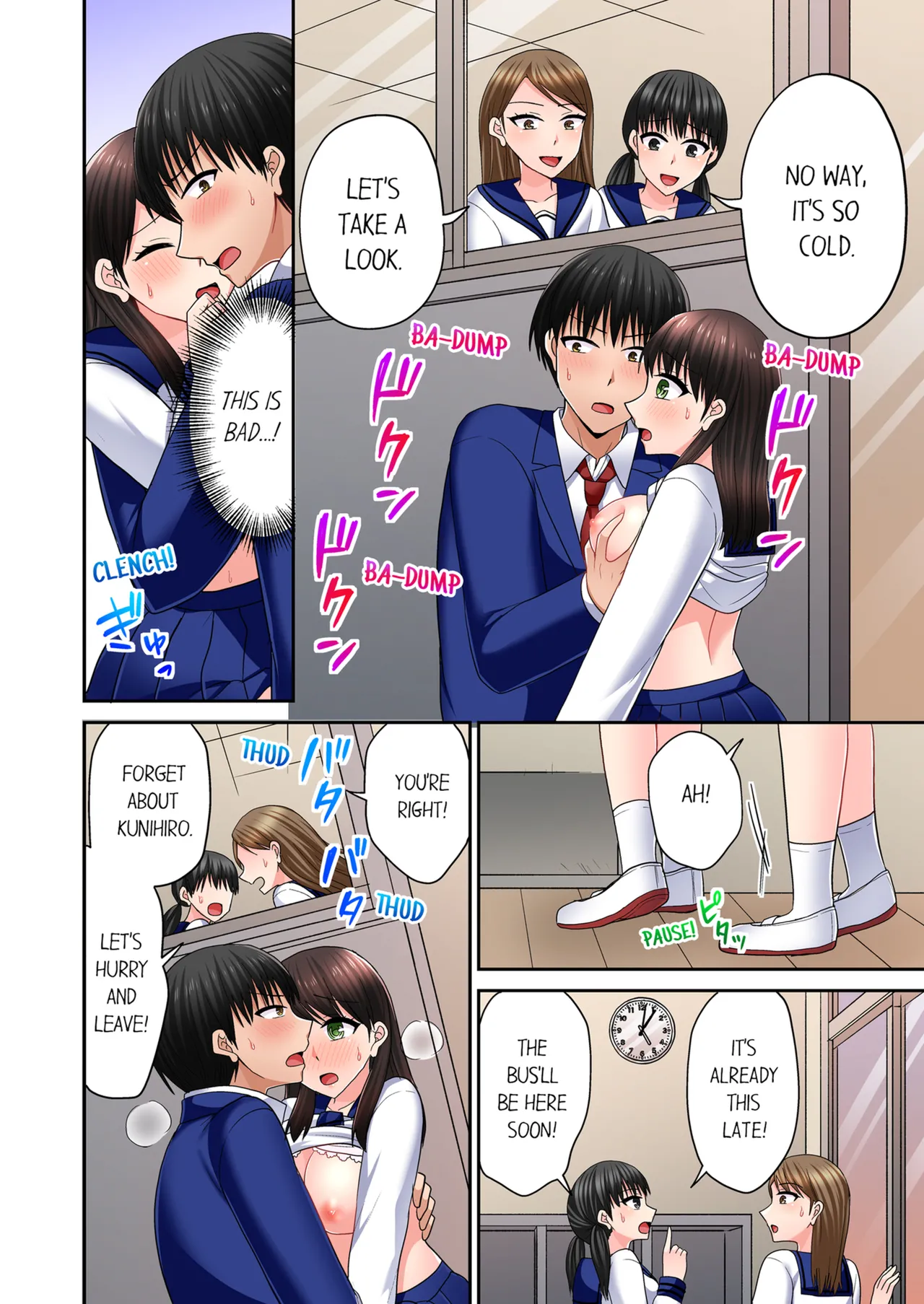 Pashiri no Shita Teku, Yabaitte... ~ Ebi Sori Iki Suru Namaiki Gyaru Chapter 5 - page 97