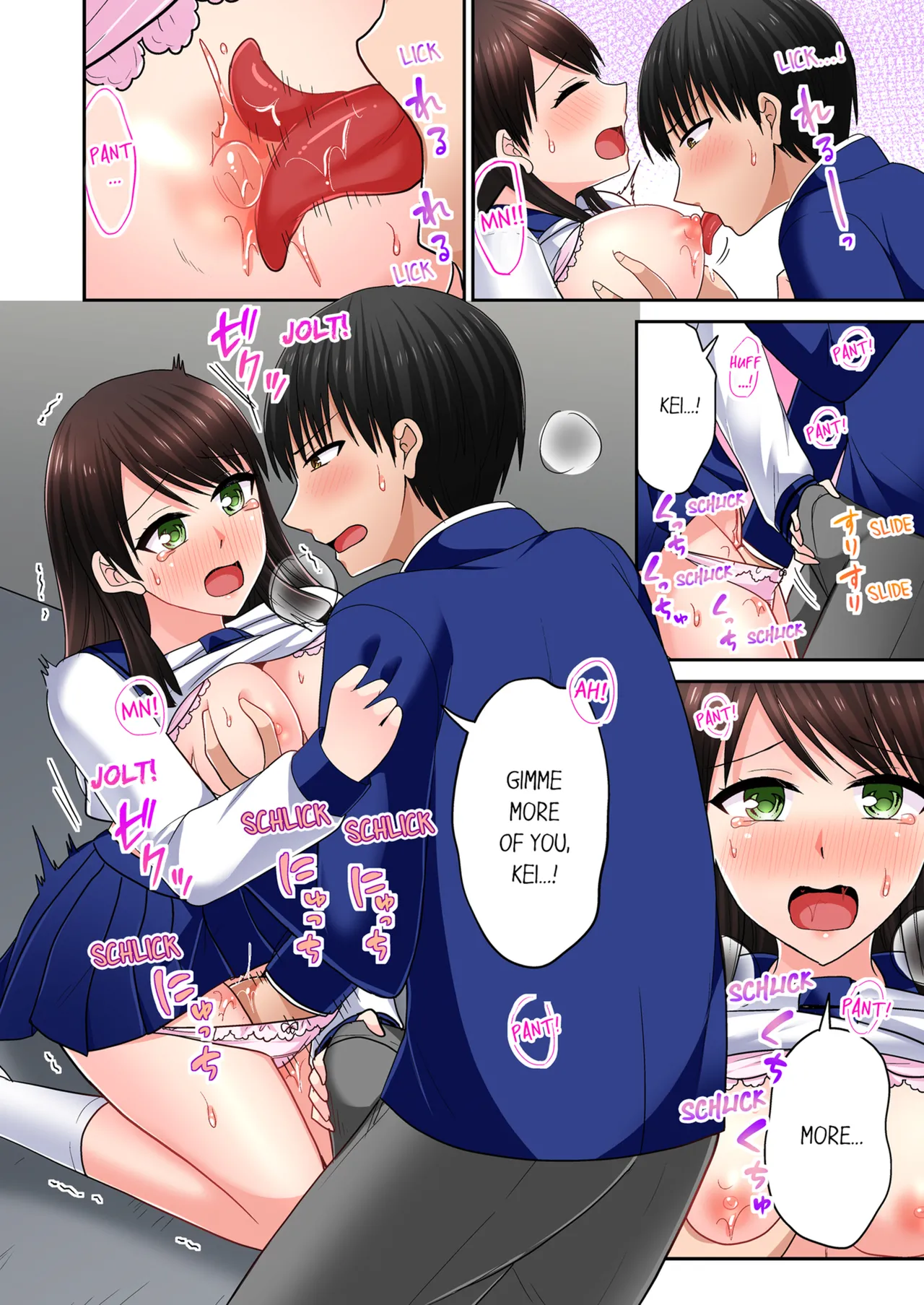 Pashiri no Shita Teku, Yabaitte... ~ Ebi Sori Iki Suru Namaiki Gyaru Chapter 5 - page 99