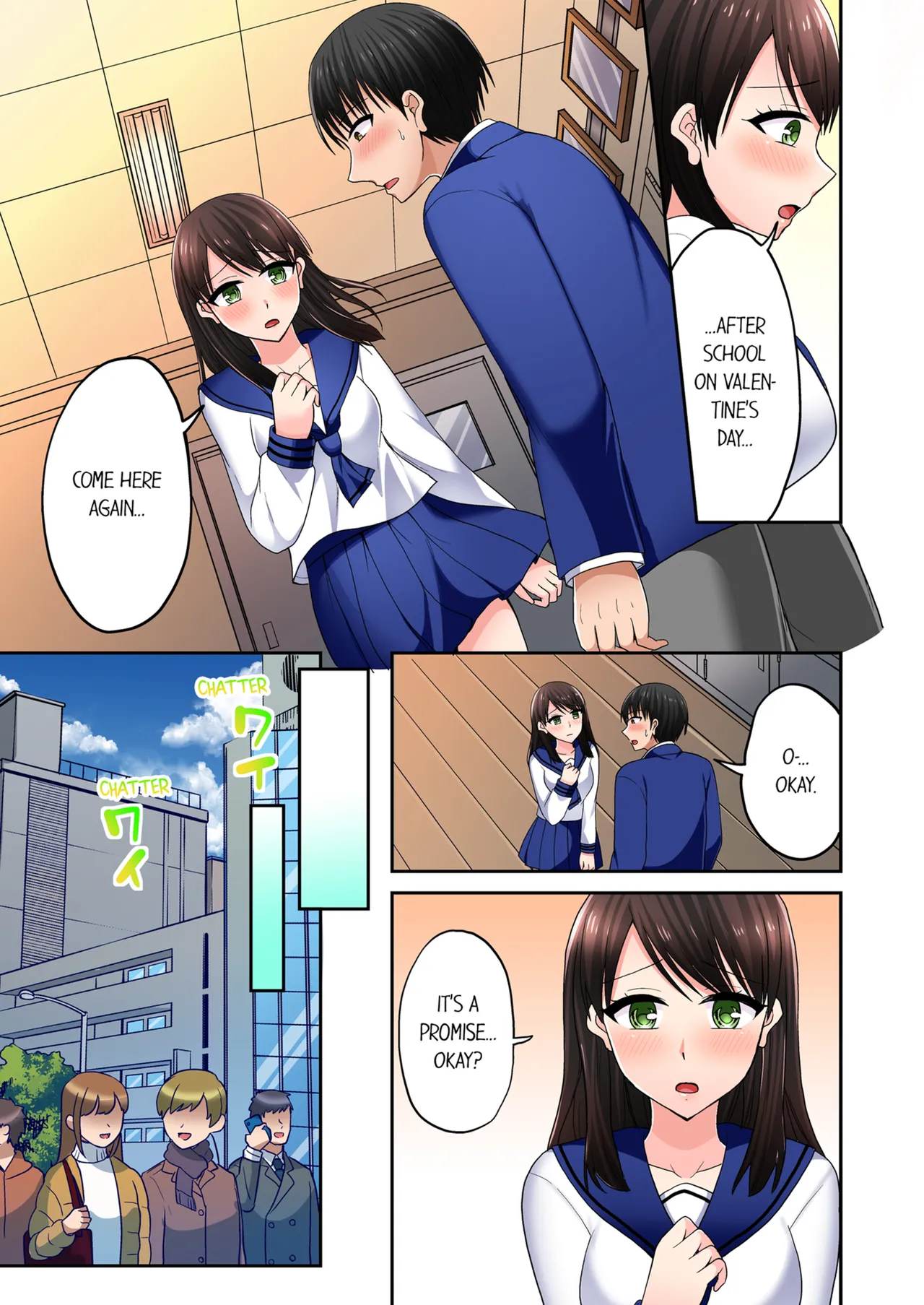 Pashiri no Shita Teku, Yabaitte... ~ Ebi Sori Iki Suru Namaiki Gyaru Chapter 5 - page 102