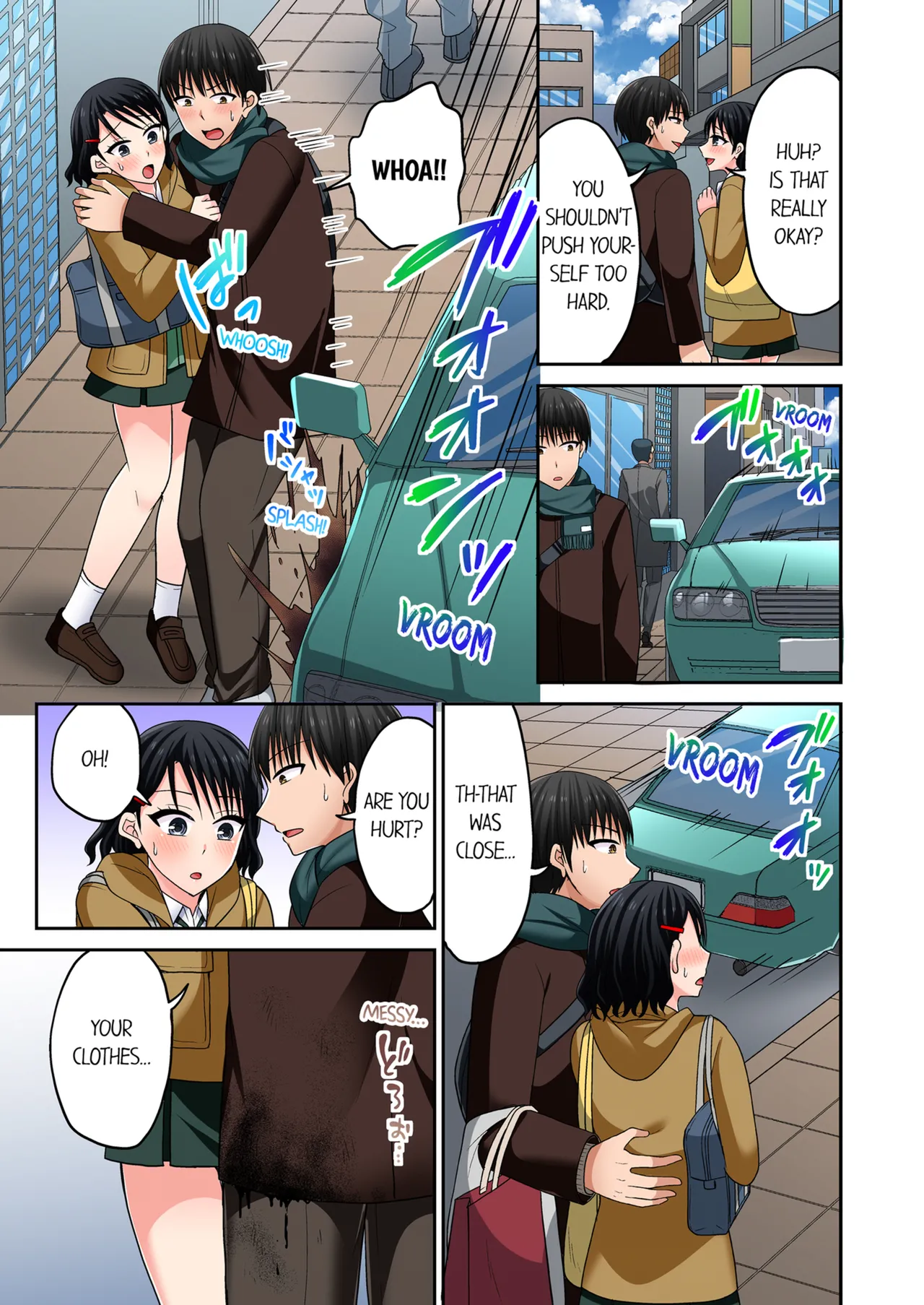 Pashiri no Shita Teku, Yabaitte... ~ Ebi Sori Iki Suru Namaiki Gyaru Chapter 5 - page 104