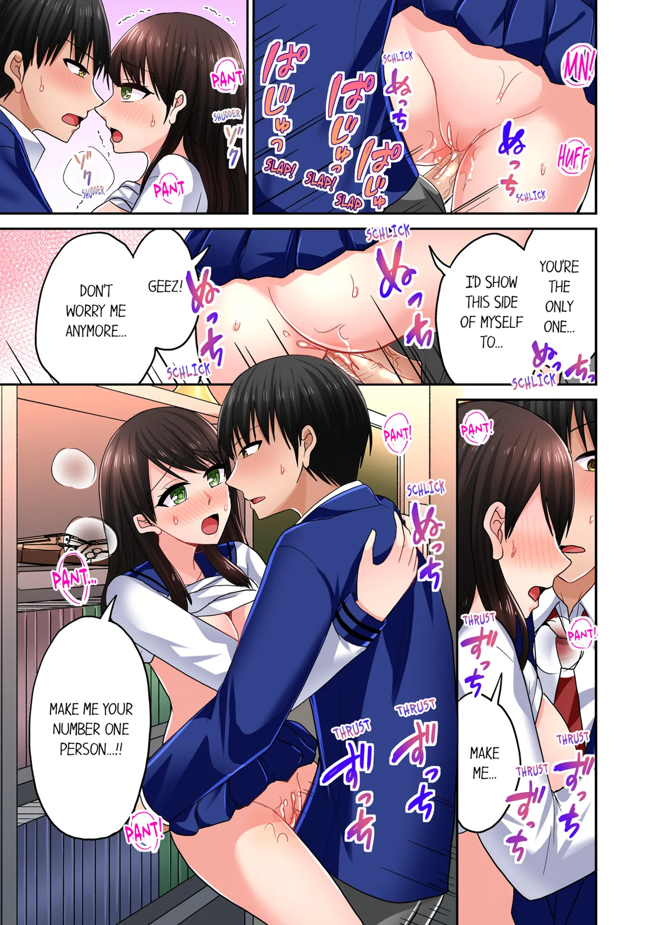 Pashiri no Shita Teku, Yabaitte... ~ Ebi Sori Iki Suru Namaiki Gyaru Chapter 5 - page 187