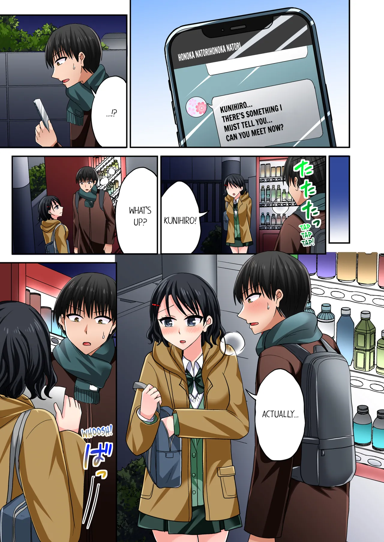 Pashiri no Shita Teku, Yabaitte... ~ Ebi Sori Iki Suru Namaiki Gyaru Chapter 5 - page 193