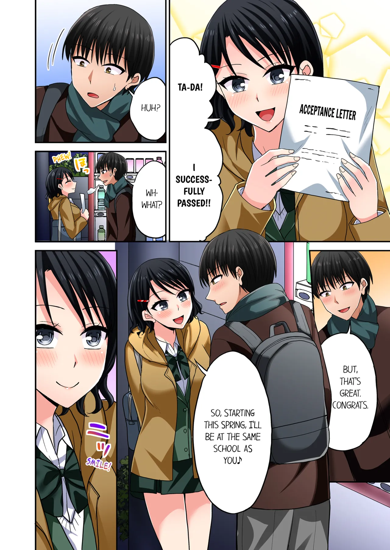 Pashiri no Shita Teku, Yabaitte... ~ Ebi Sori Iki Suru Namaiki Gyaru Chapter 5 - page 194