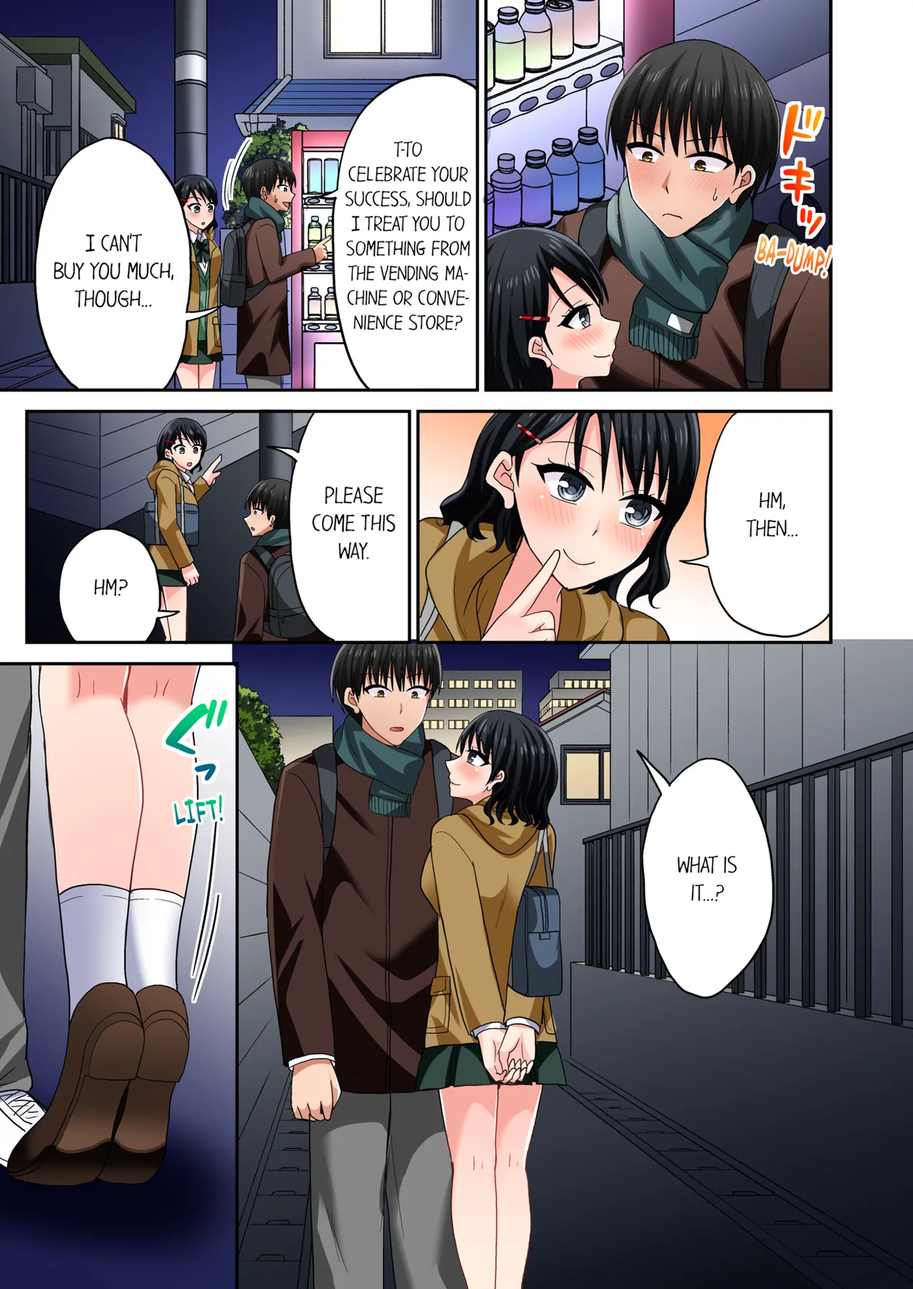 Pashiri no Shita Teku, Yabaitte... ~ Ebi Sori Iki Suru Namaiki Gyaru Chapter 5 - page 195