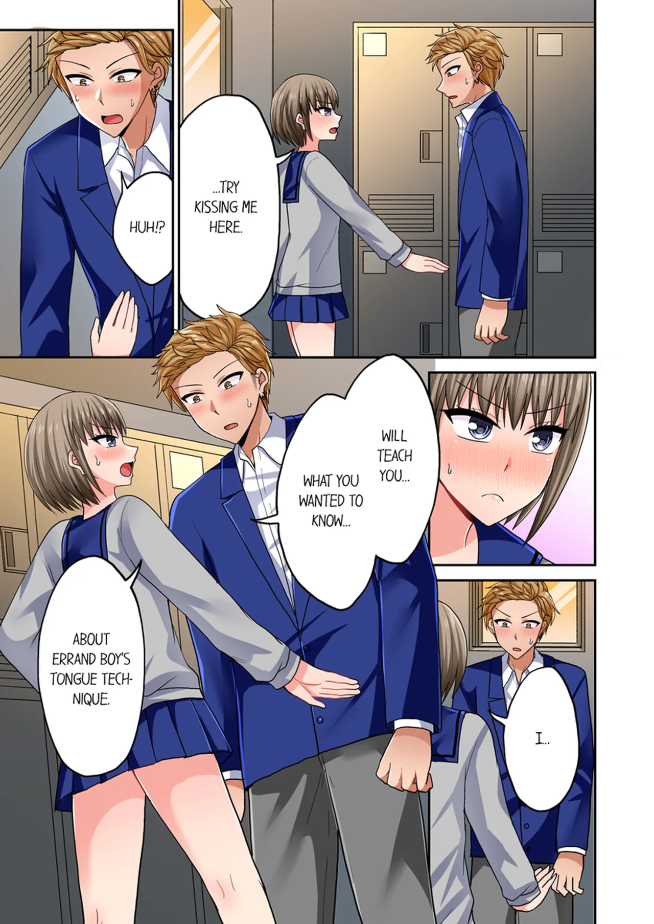 Pashiri no Shita Teku, Yabaitte... ~ Ebi Sori Iki Suru Namaiki Gyaru Chapter 5 - page 207