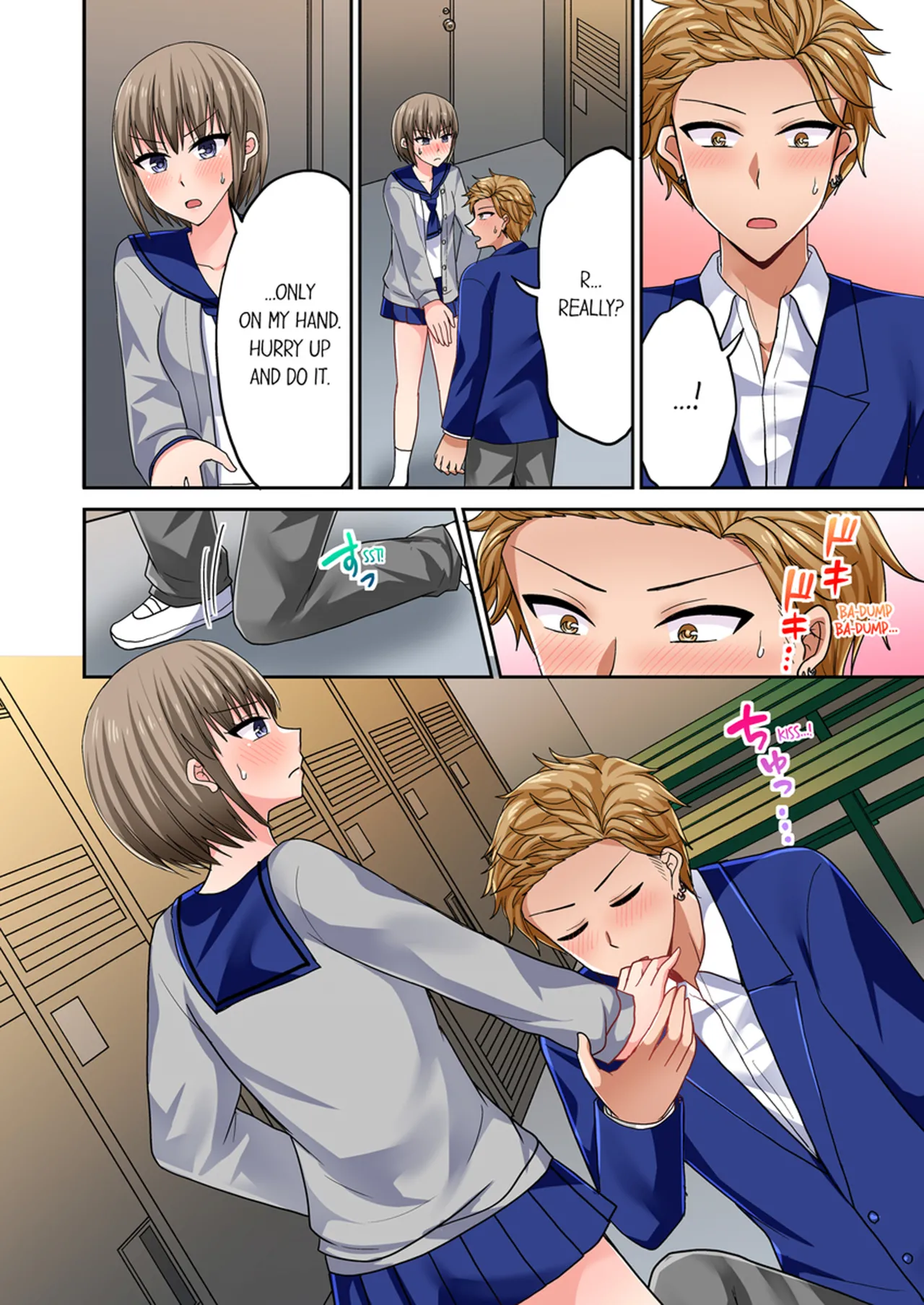 Pashiri no Shita Teku, Yabaitte... ~ Ebi Sori Iki Suru Namaiki Gyaru Chapter 5 - page 208