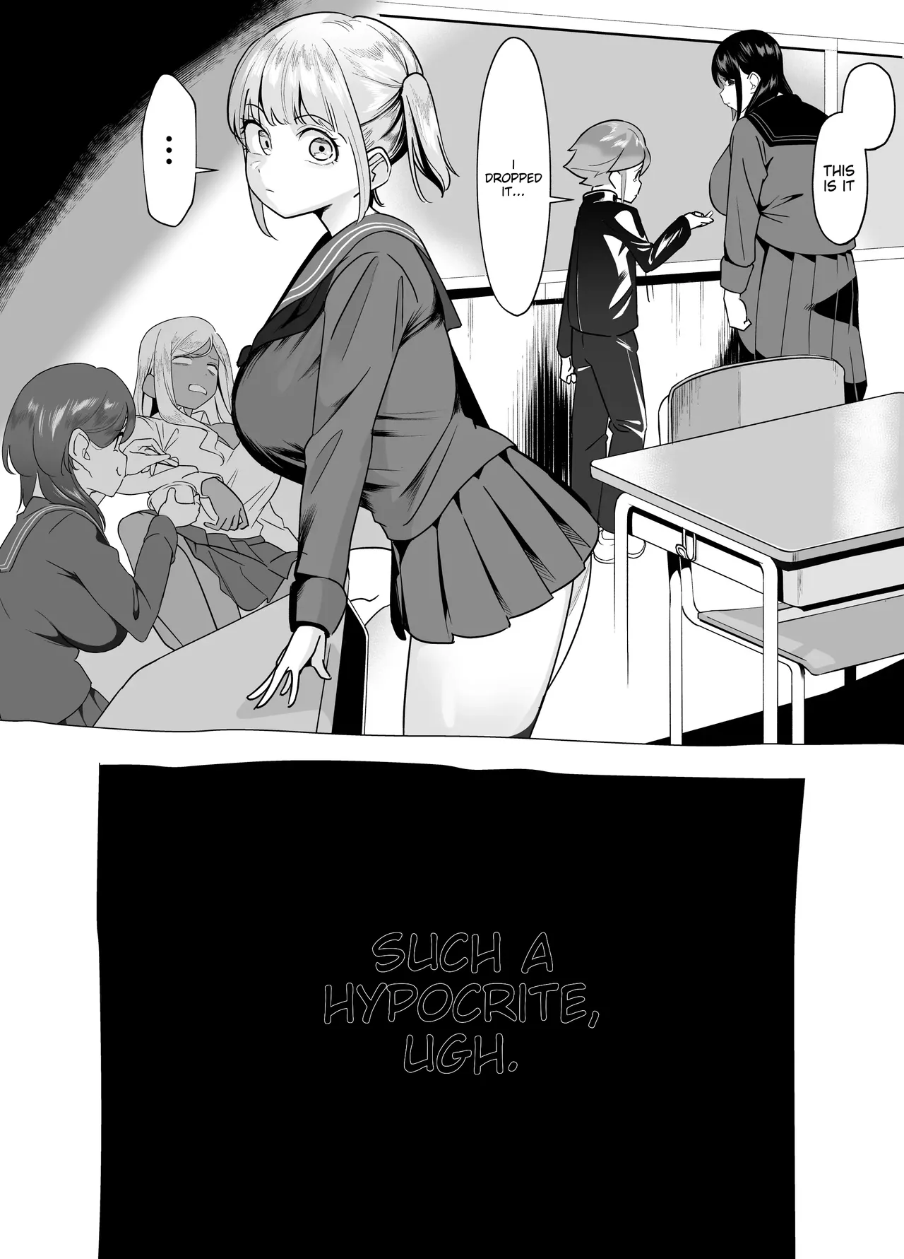 Bakunyuu Inkya wa Gyaku NTR ru!! Gyakushuu no Hina Chapter 1 - page 39