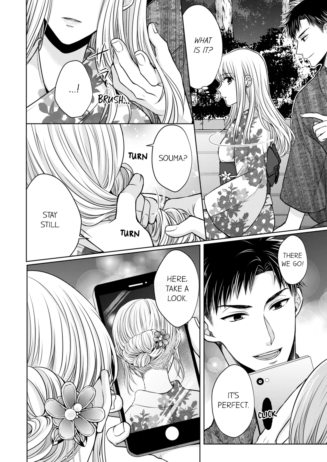 Yubisaki Kara Honki no Netsujō ～ Chara Otoko Shōbōshi wa Massuguna me de Watashi o Daita ～ Chapter 1 - page 135