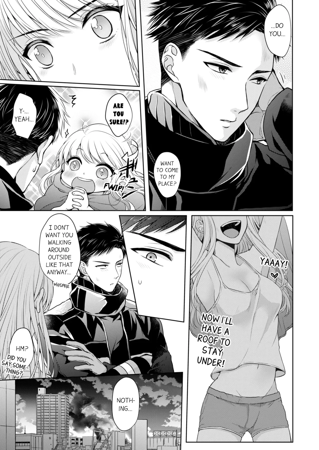 Yubisaki Kara Honki no Netsujō ～ Chara Otoko Shōbōshi wa Massuguna me de Watashi o Daita ～ Chapter 1 - page 15