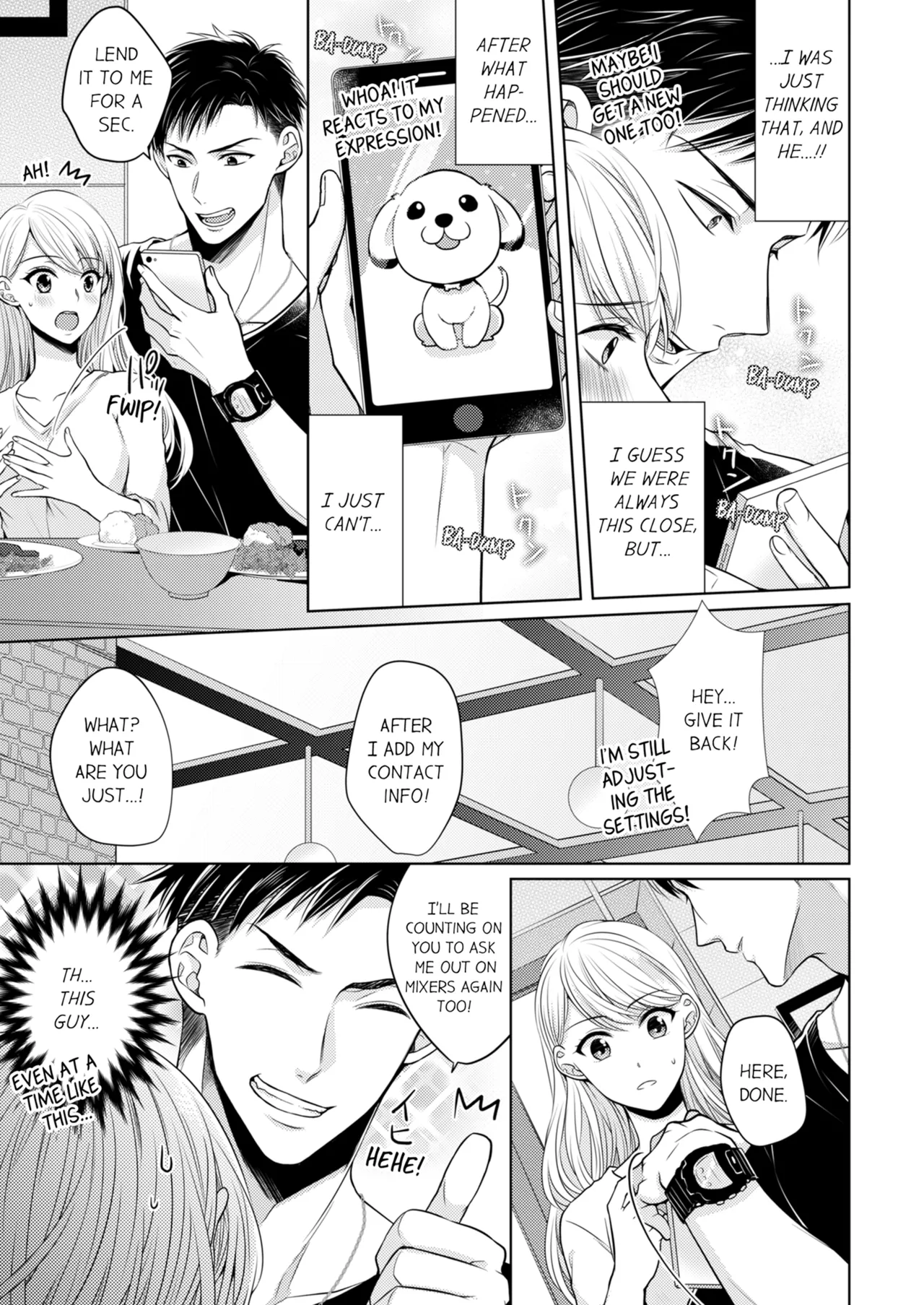 Yubisaki Kara Honki no Netsujō ～ Chara Otoko Shōbōshi wa Massuguna me de Watashi o Daita ～ Chapter 1 - page 39