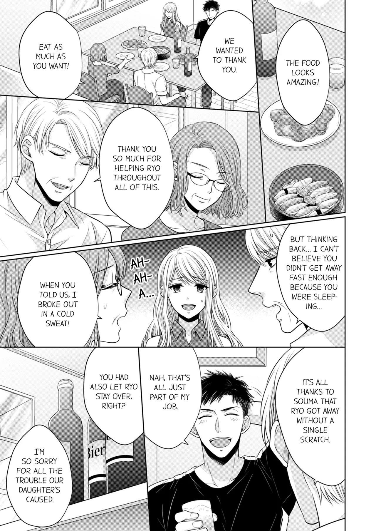 Yubisaki Kara Honki no Netsujō ～ Chara Otoko Shōbōshi wa Massuguna me de Watashi o Daita ～ Chapter 2-3 - page 20