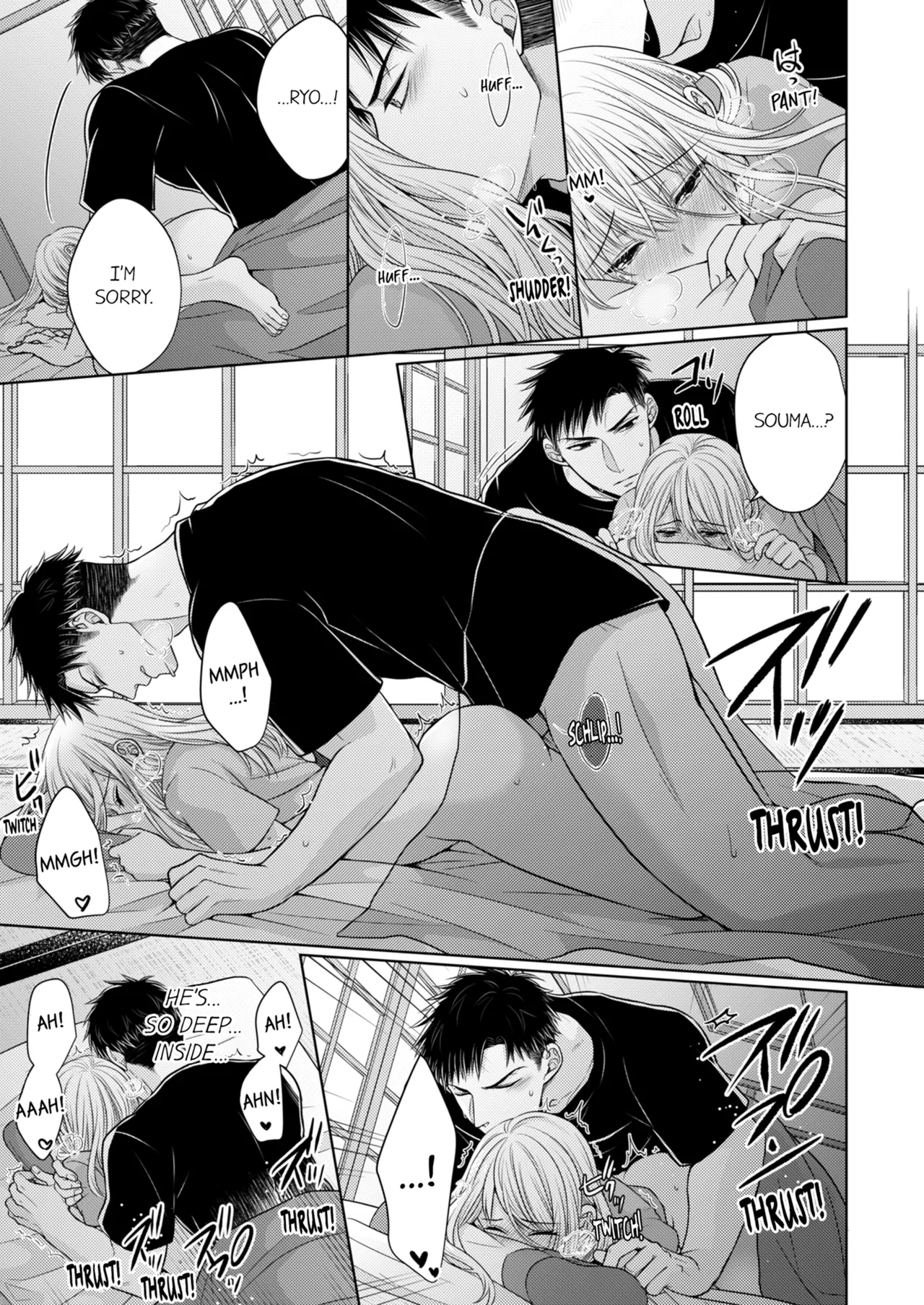 Yubisaki Kara Honki no Netsujō ～ Chara Otoko Shōbōshi wa Massuguna me de Watashi o Daita ～ Chapter 2-3 - page 42