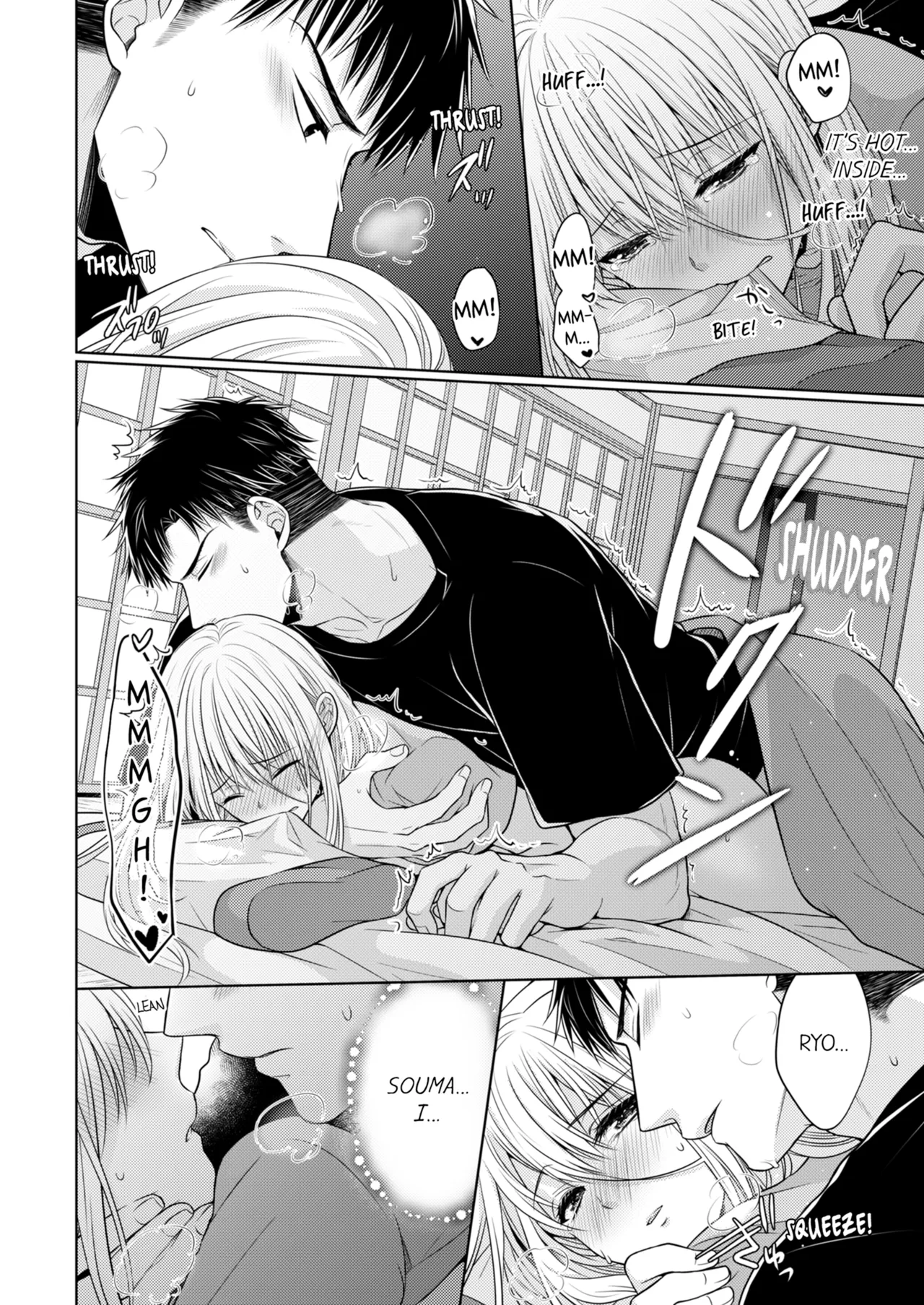 Yubisaki Kara Honki no Netsujō ～ Chara Otoko Shōbōshi wa Massuguna me de Watashi o Daita ～ Chapter 2-3 - page 43